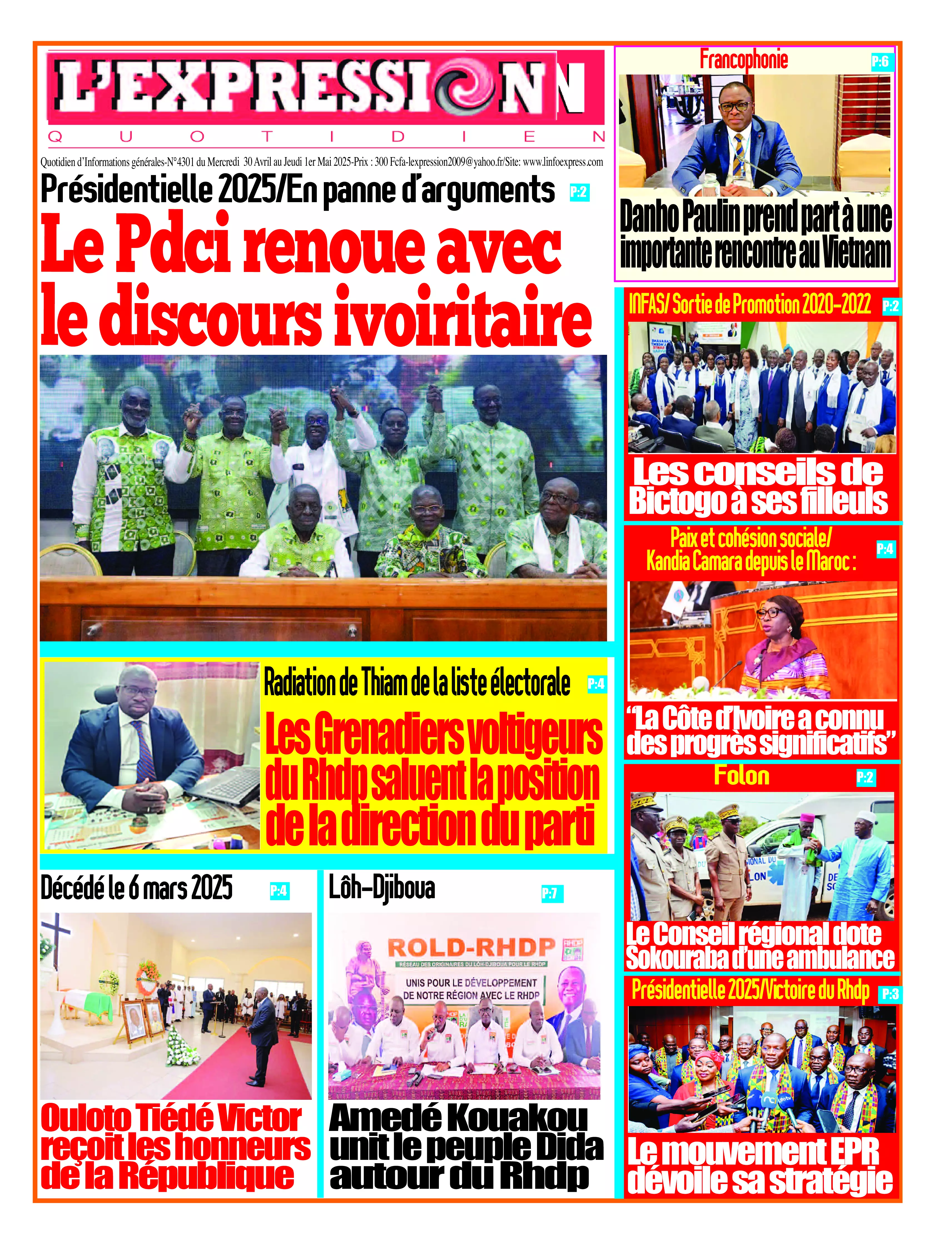 N° 4301 - 2025-04-30