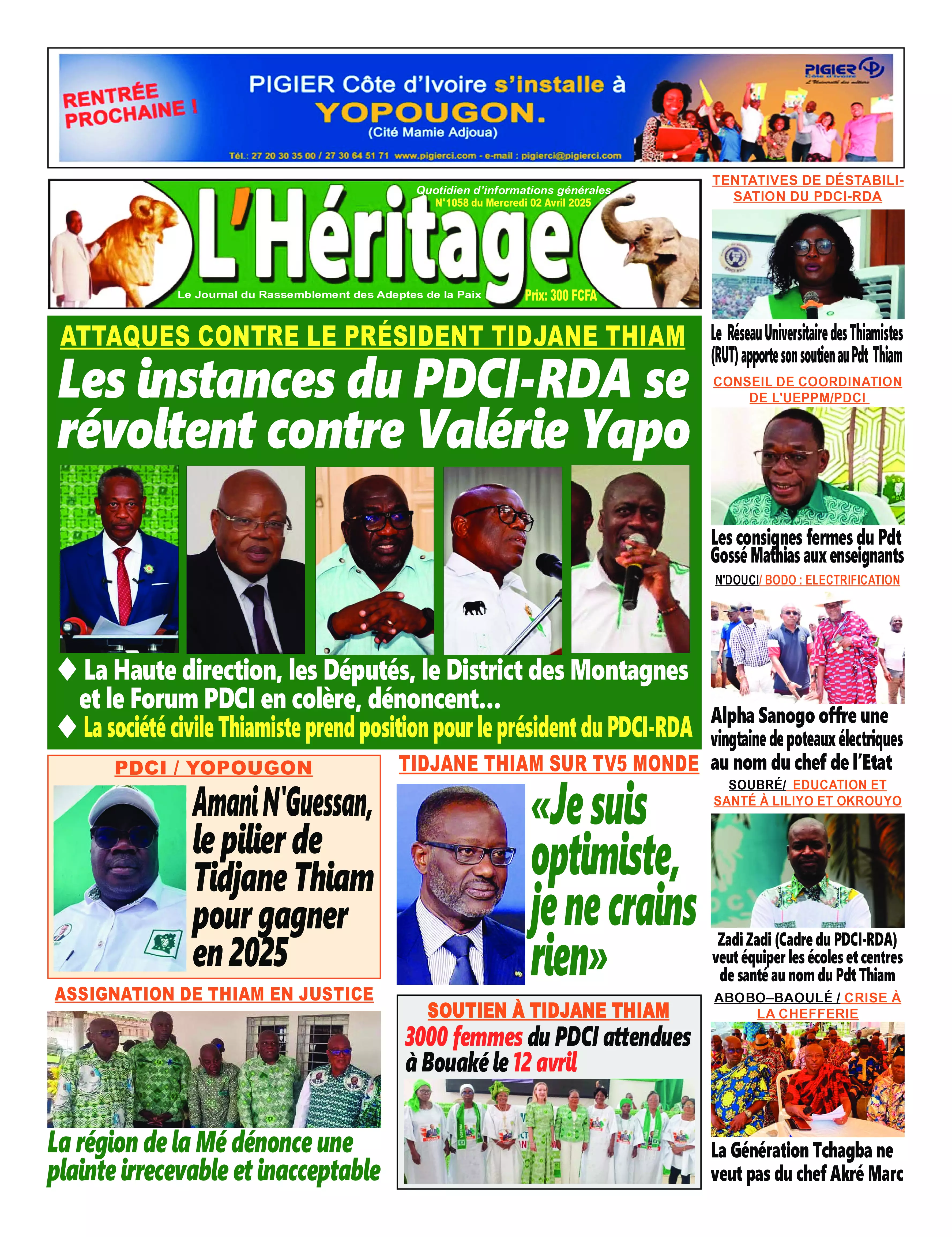 N° 1058 - 2025-04-02