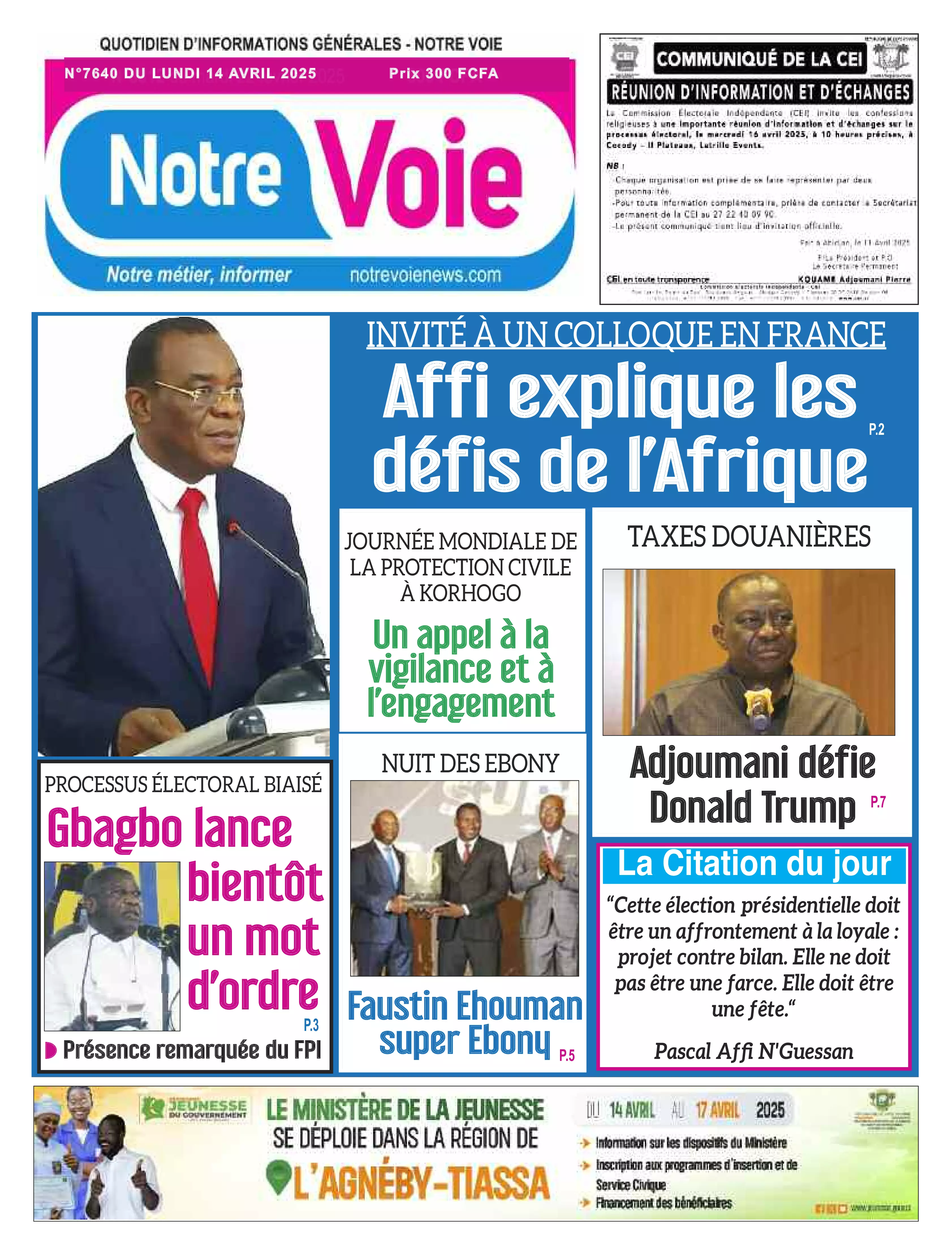 N° 7640 - 2025-04-14