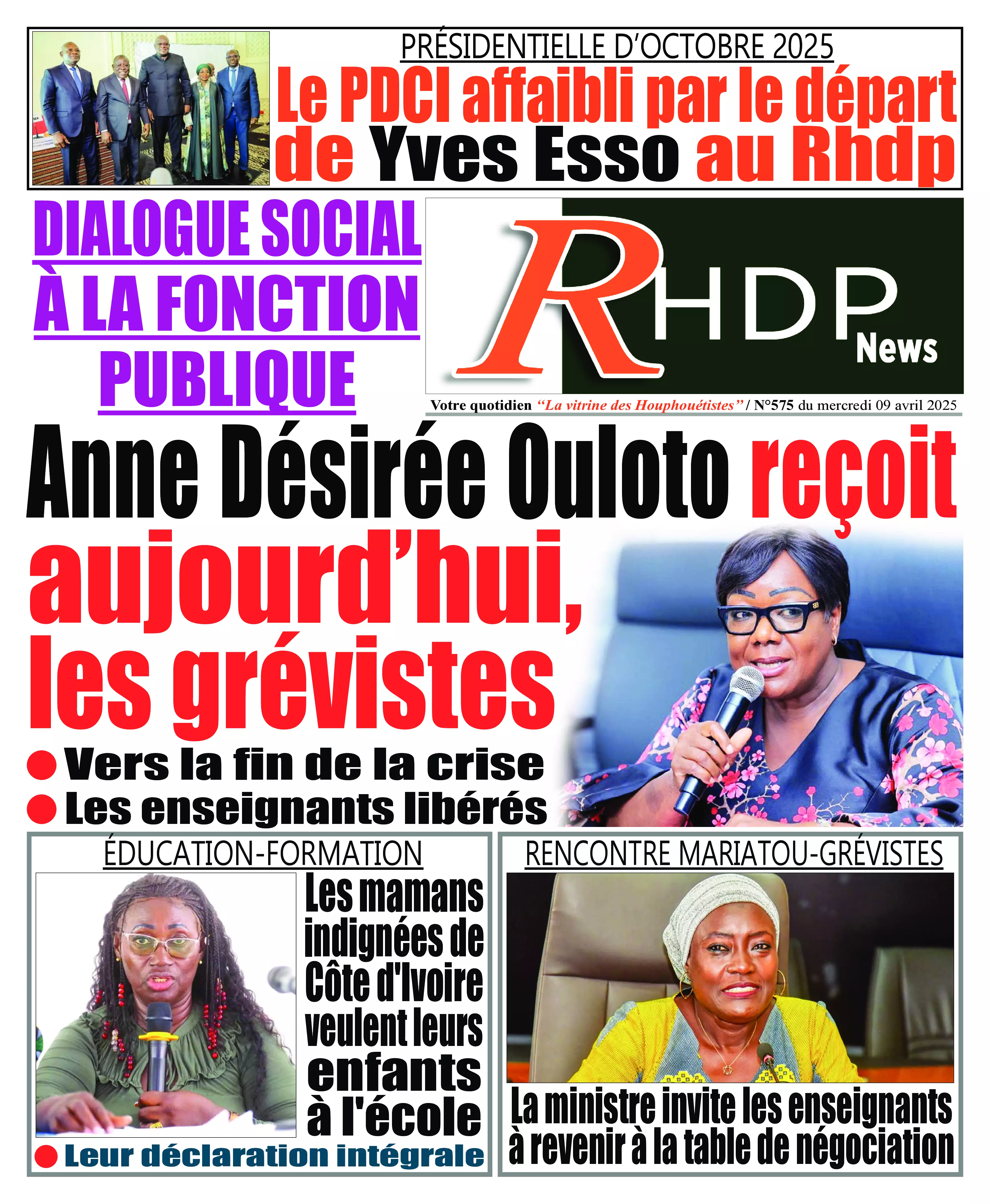 N° 575 - 2025-04-09
