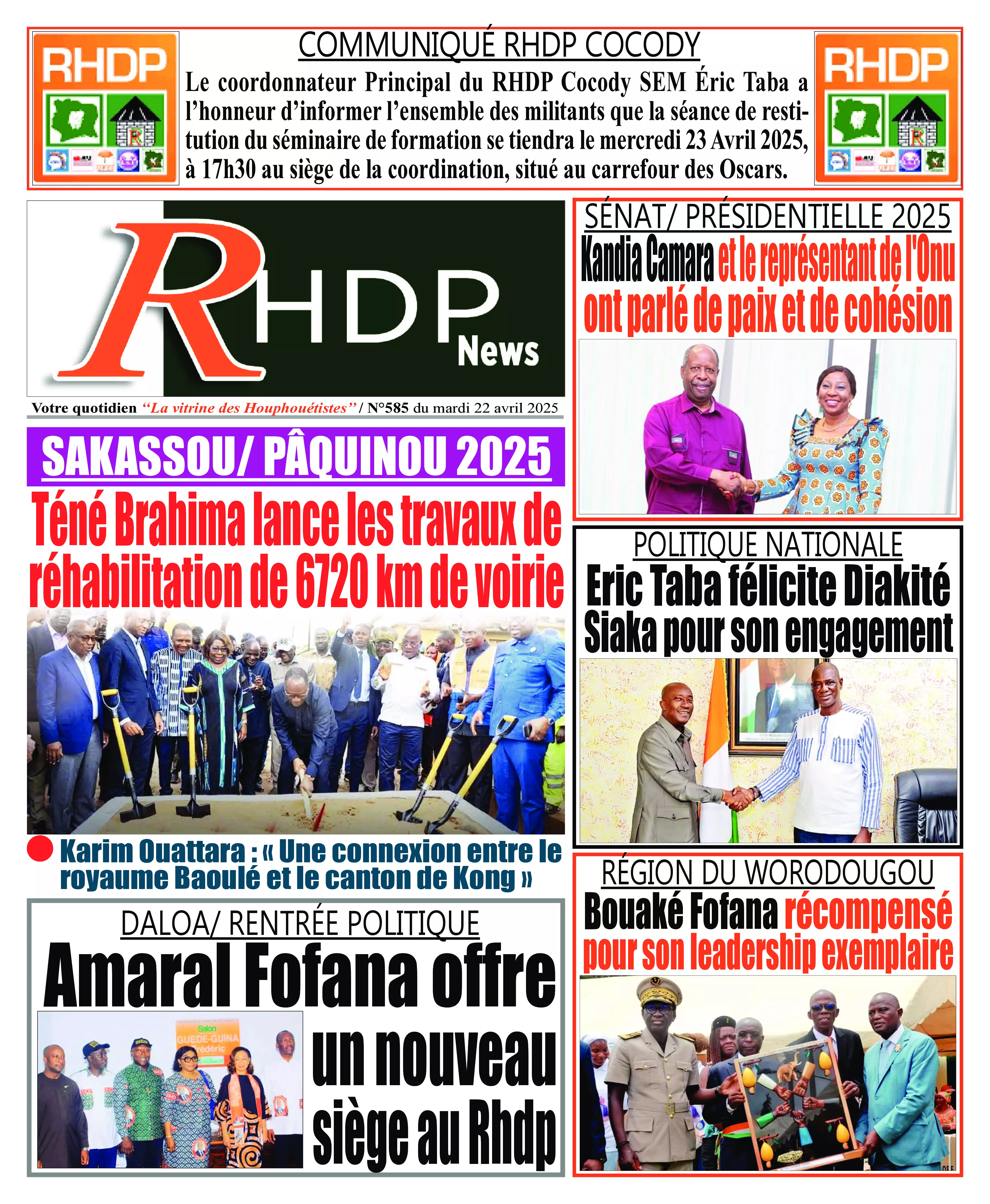 N° 585 - 2025-04-22