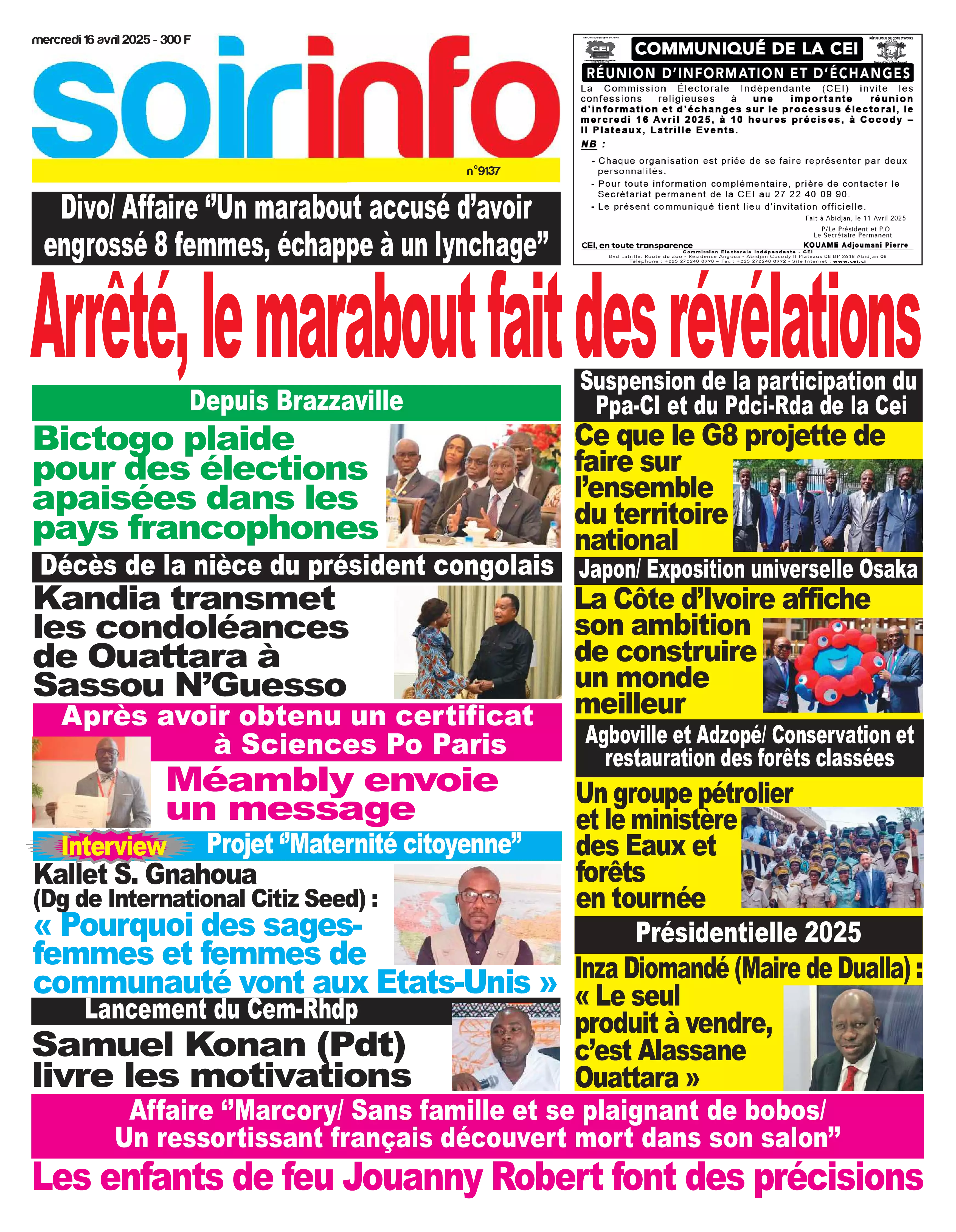 N° 9137 - 2025-04-16