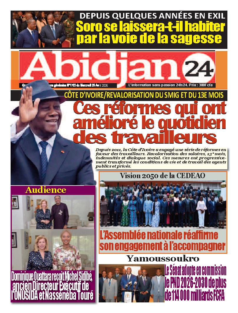 ABIDJAN 24 N° 1703