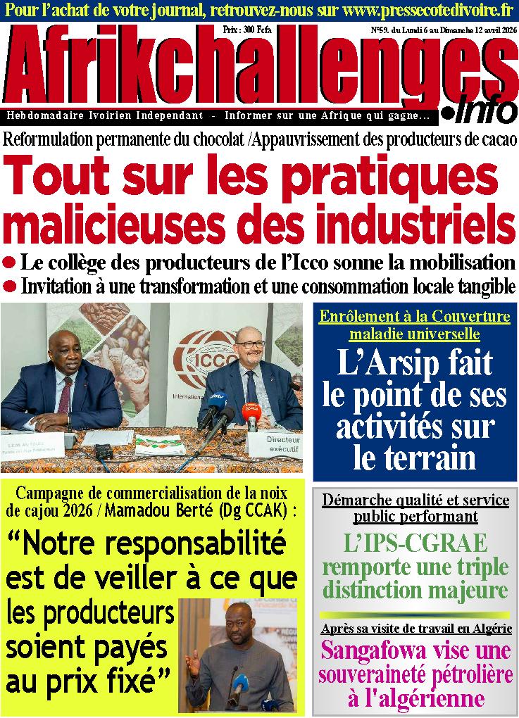 AFRIKCHALLENGES N° 59