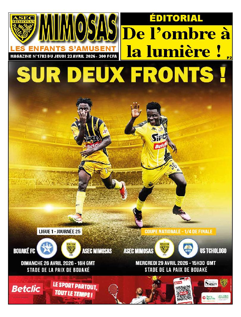 ASEC MIMOSAS N° 1783