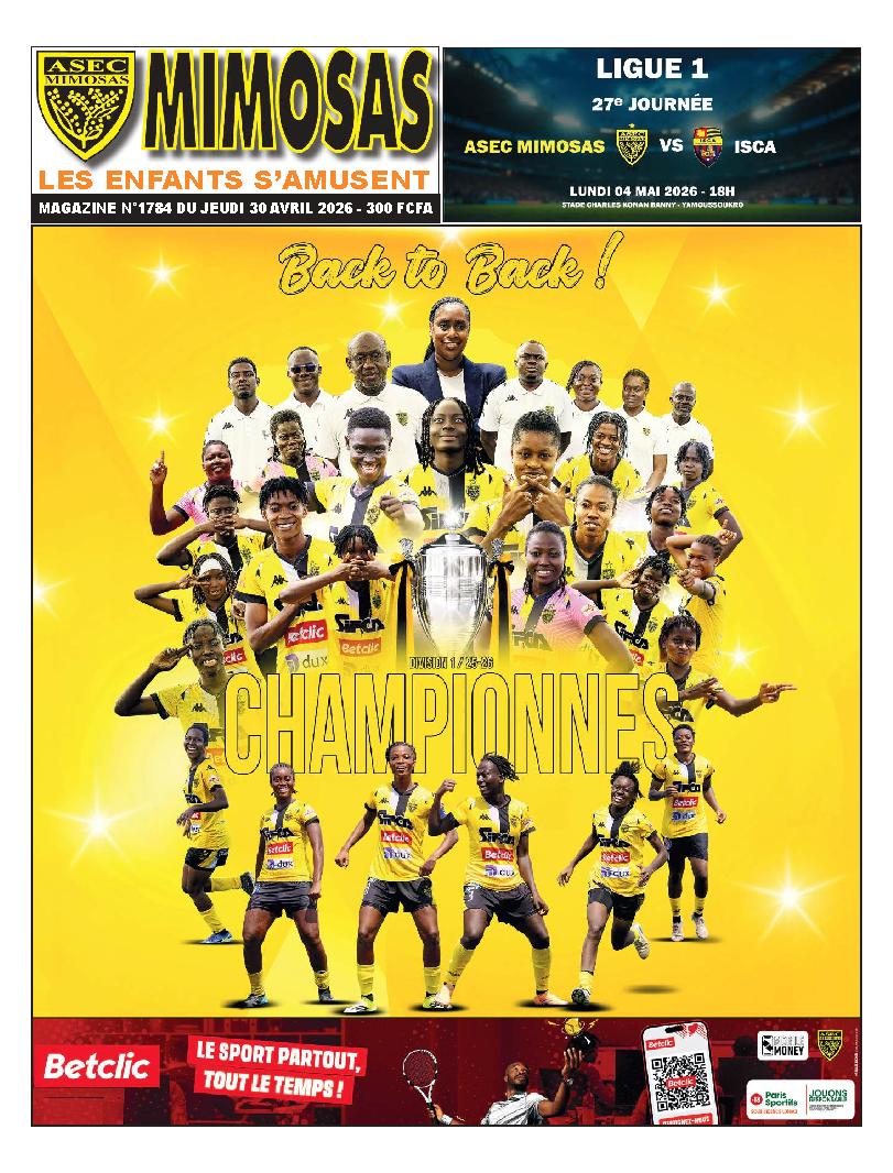 ASEC MIMOSAS N° 1784