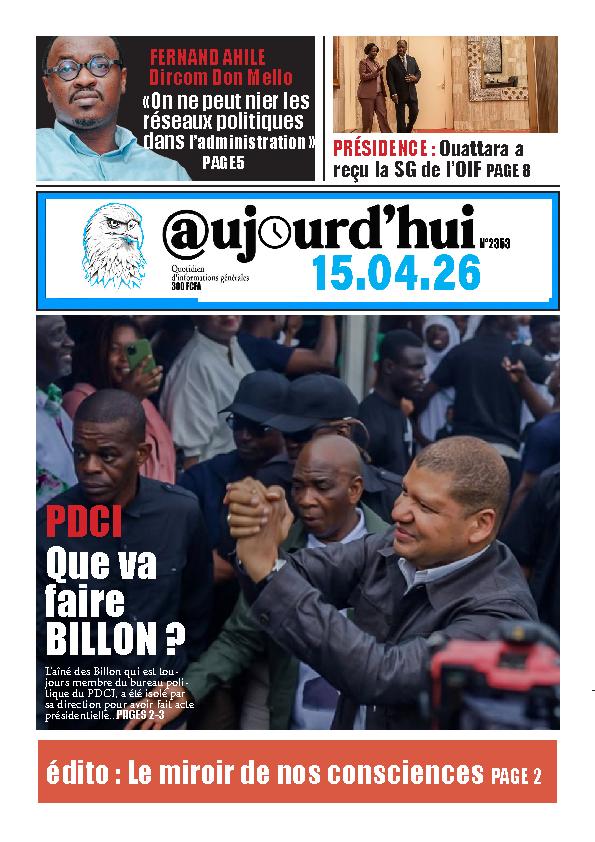 AUJOURD'HUI N° 2353