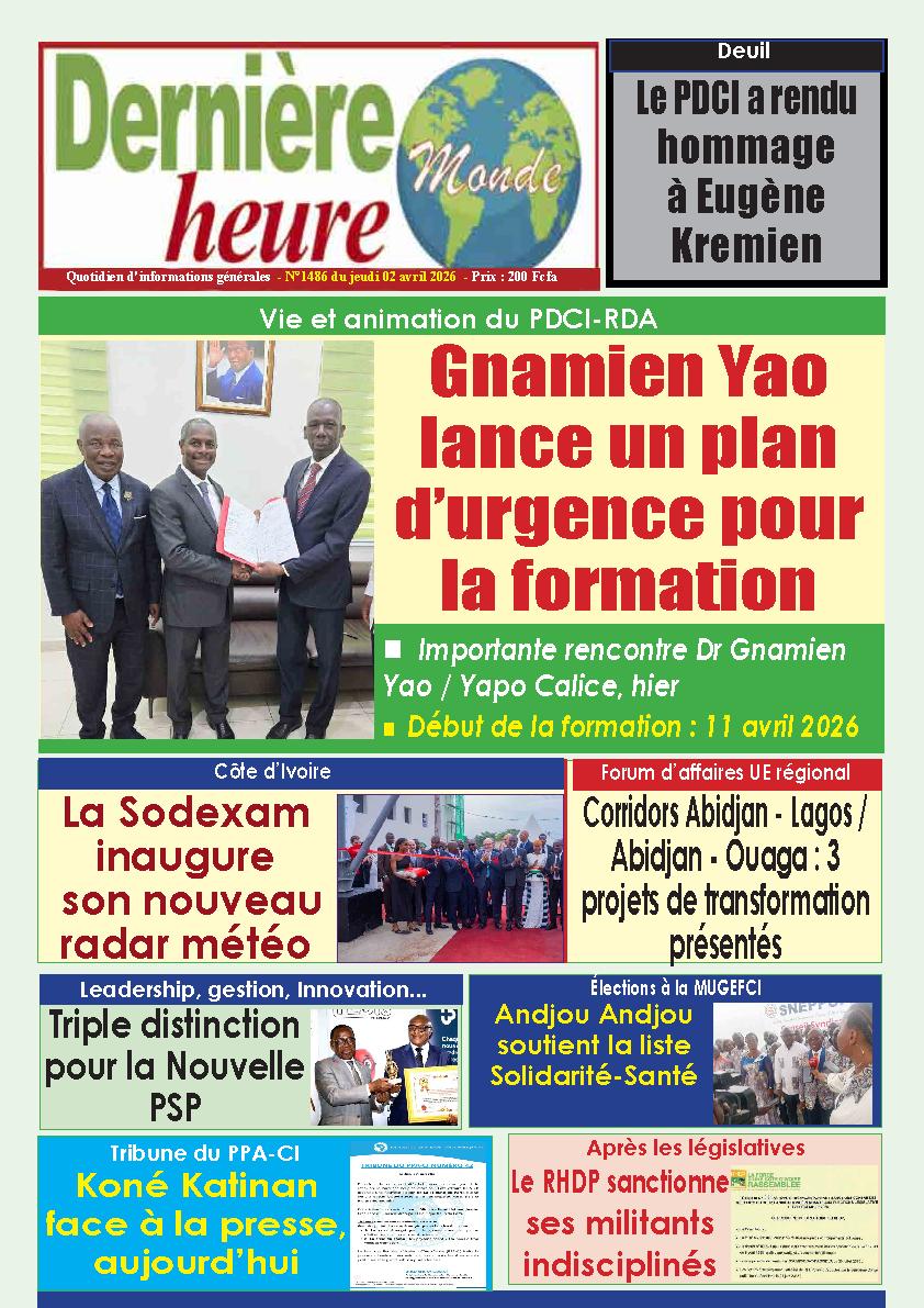 DERNIERE HEURE N° 1486