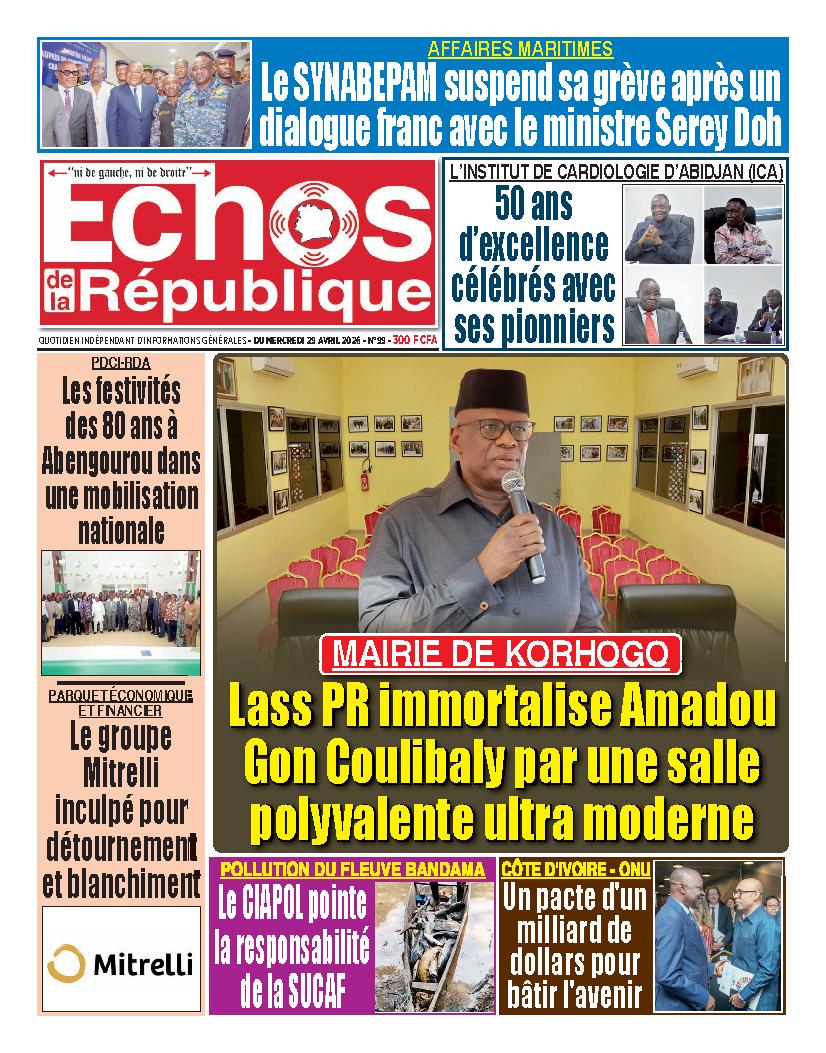 ÉCHOS DE LA RÉPUBLIQUE N° 99