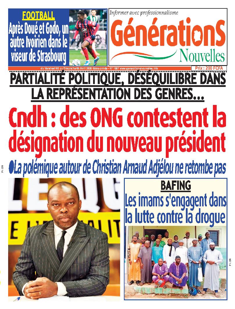 GENERATIONS NOUVELLES N° 1687