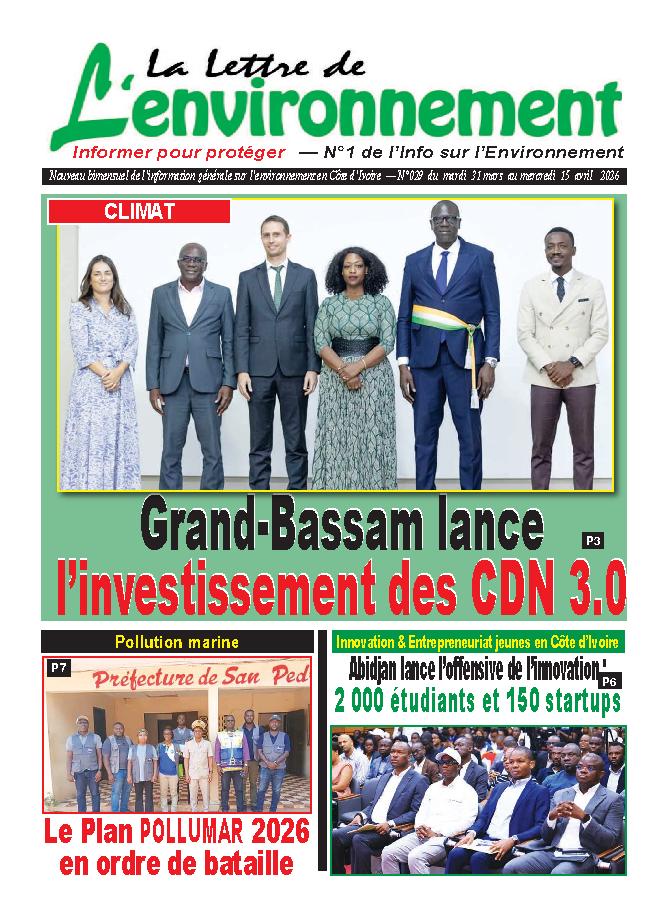 LA LETTRE DE L'ENVIRONNEMENT N° 29