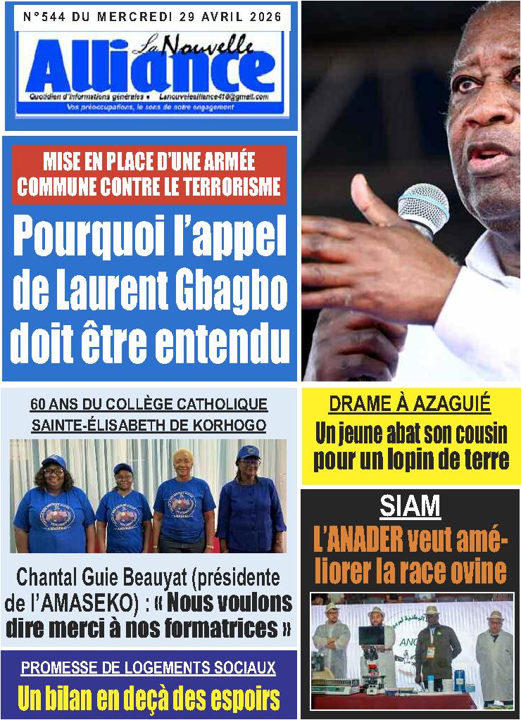 LA NOUVELLE ALLIANCE N° 545