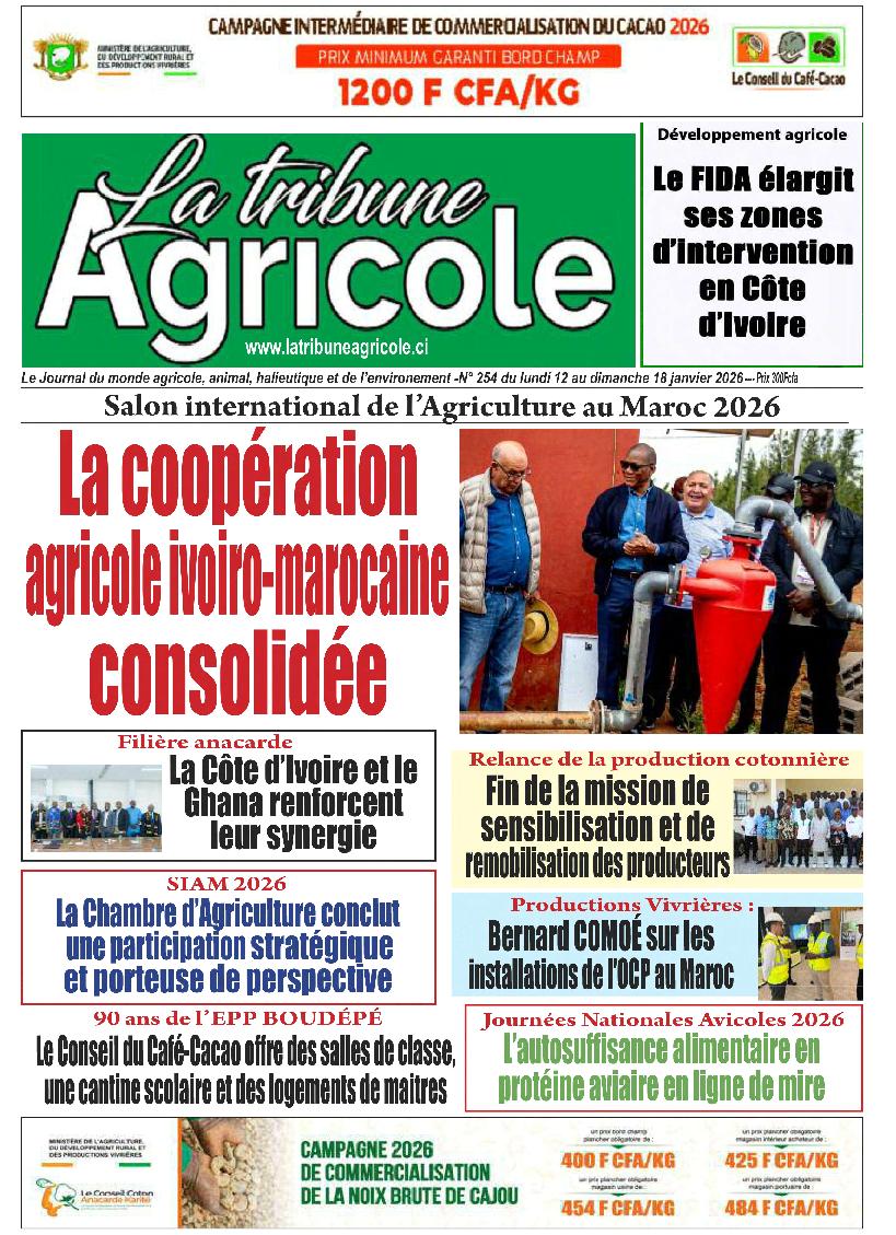 LA TRIBUNE AGRICOLE N° 269