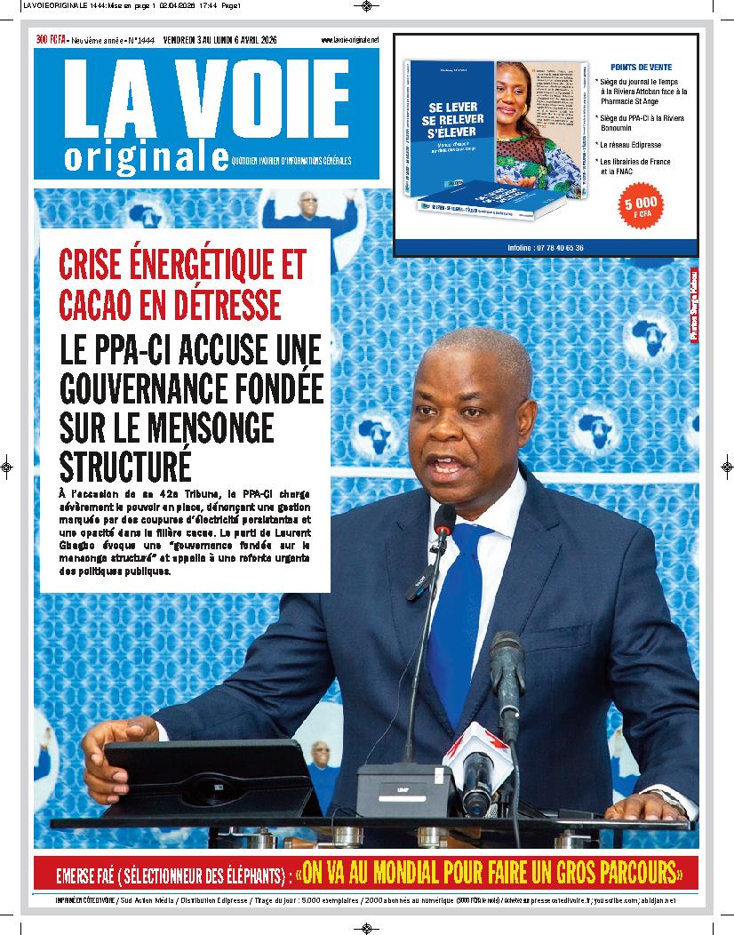 LA VOIE ORIGINALE N° 1444