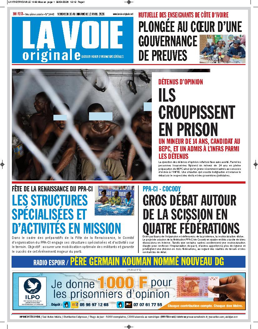 LA VOIE ORIGINALE N° 1448