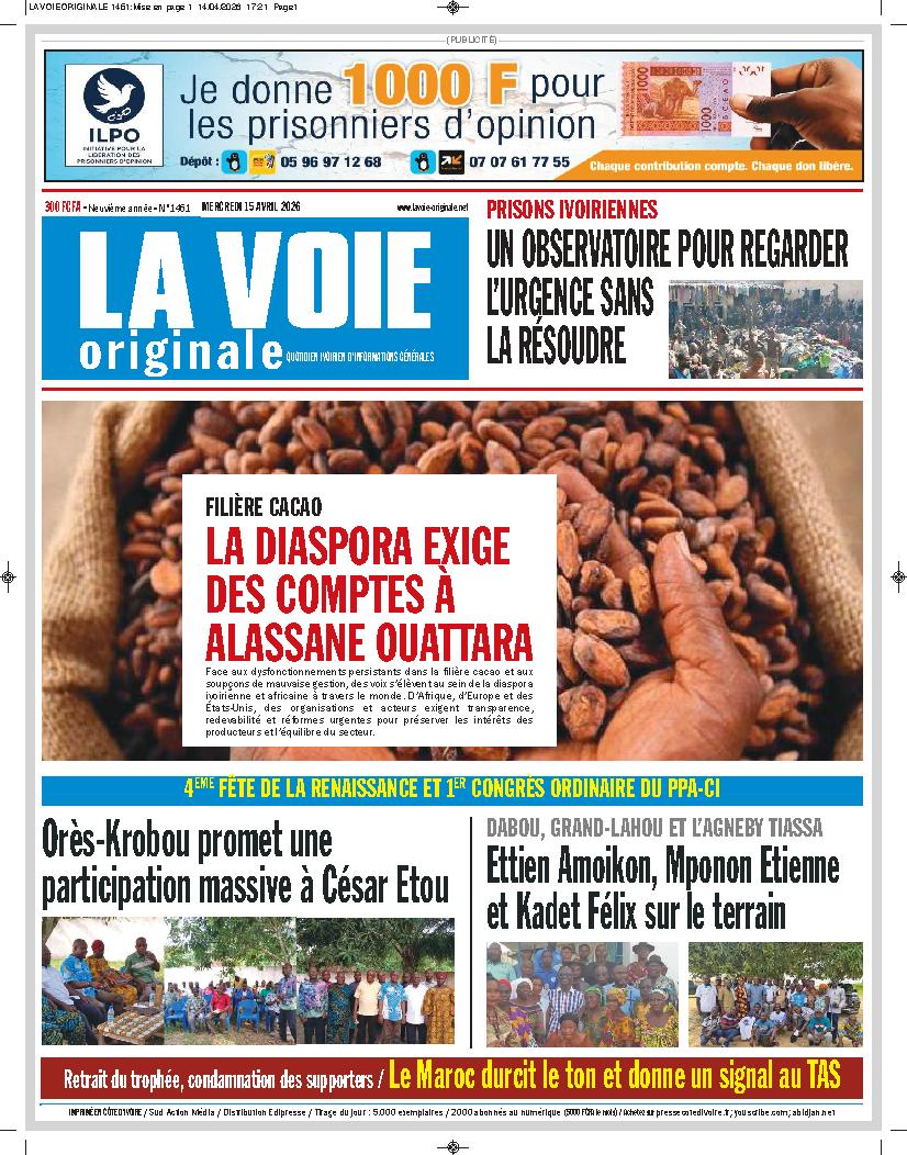 LA VOIE ORIGINALE N° 1451
