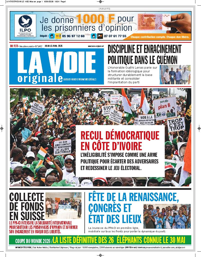 N° 1452 - 2026-04-16