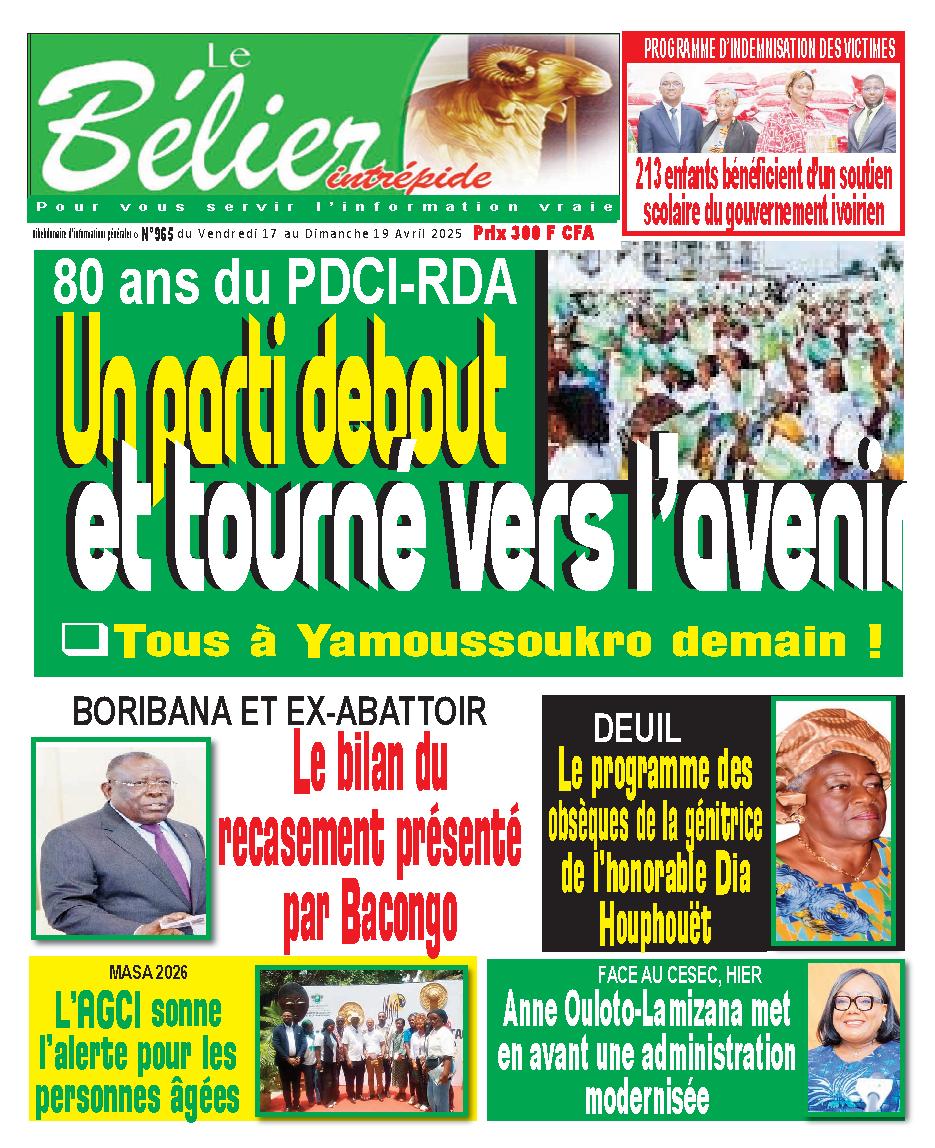 LE BÉLIER INTRÉPIDE N° 965