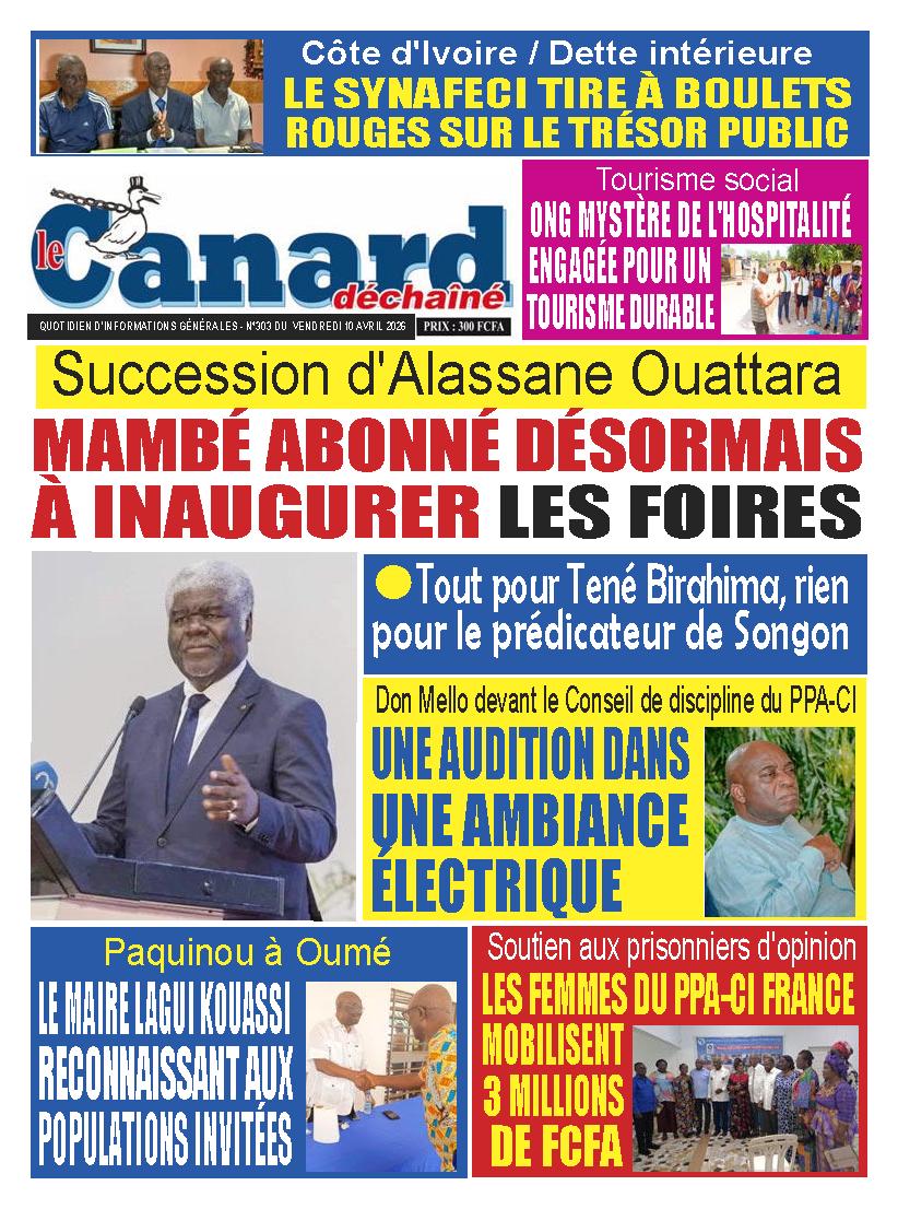 LE CANARD DECHAINE N° 303