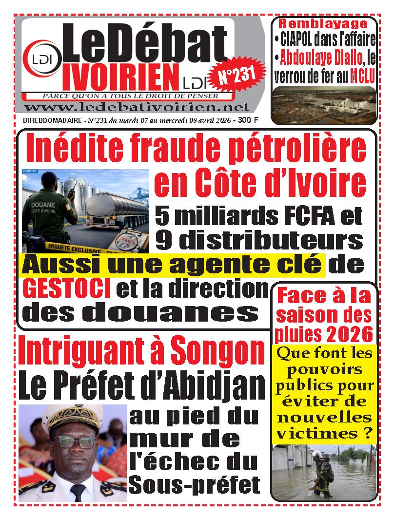 LE DEBAT IVOIRIEN N° 231