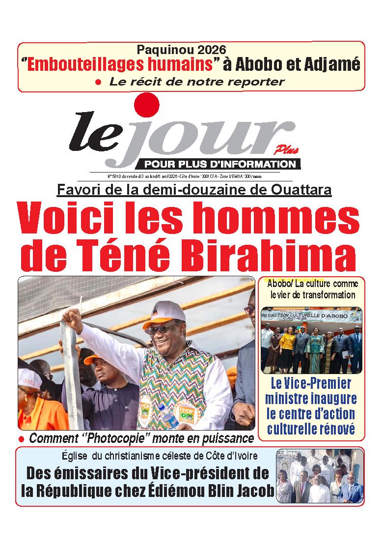 LE JOUR PLUS N° 5810