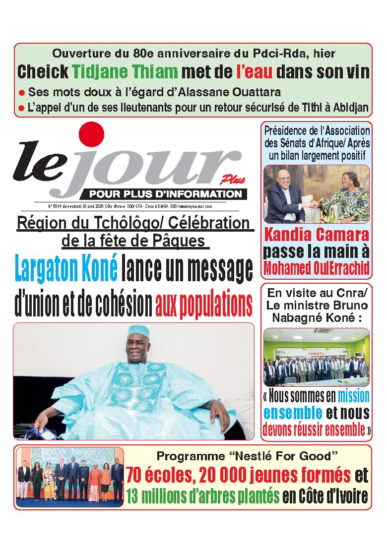 LE JOUR PLUS N° 5814