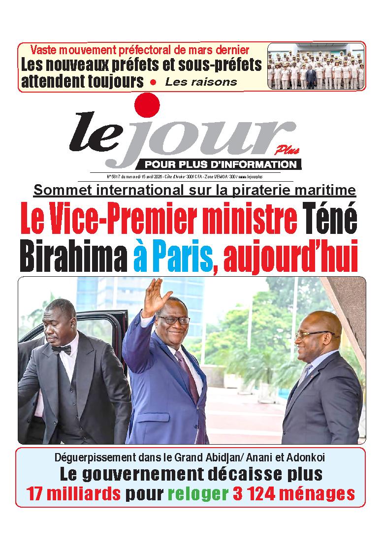 LE JOUR PLUS N° 5817