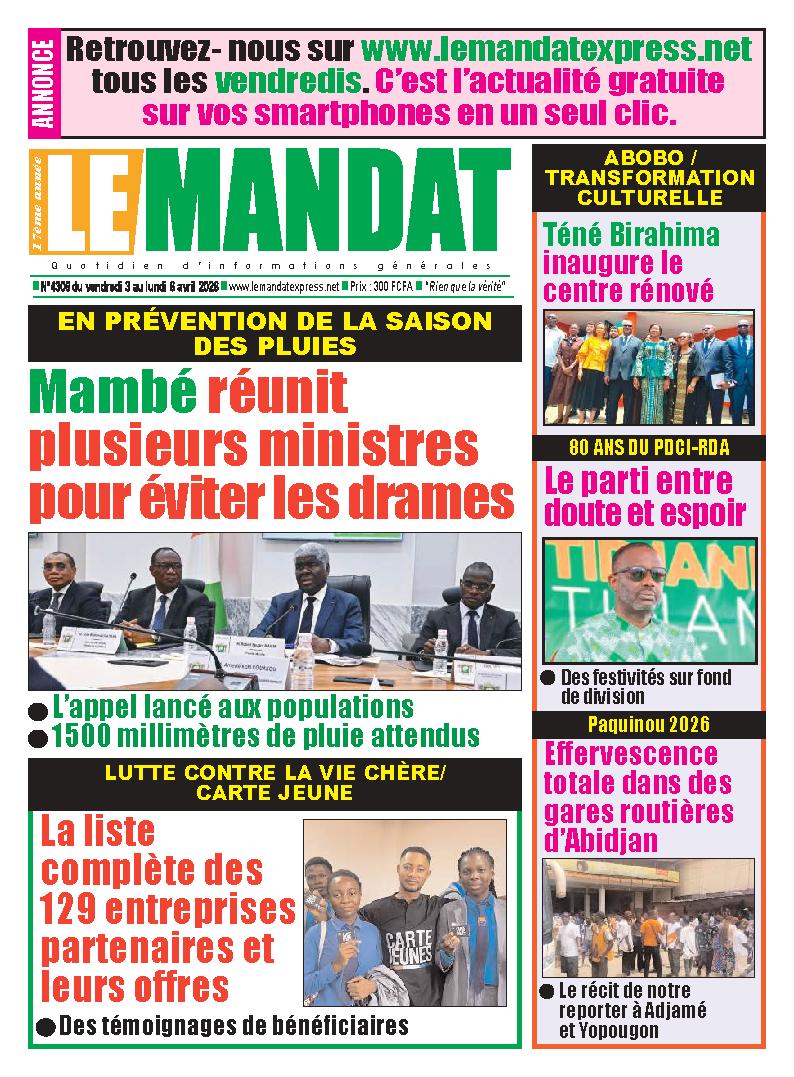 LE MANDAT N° 4306