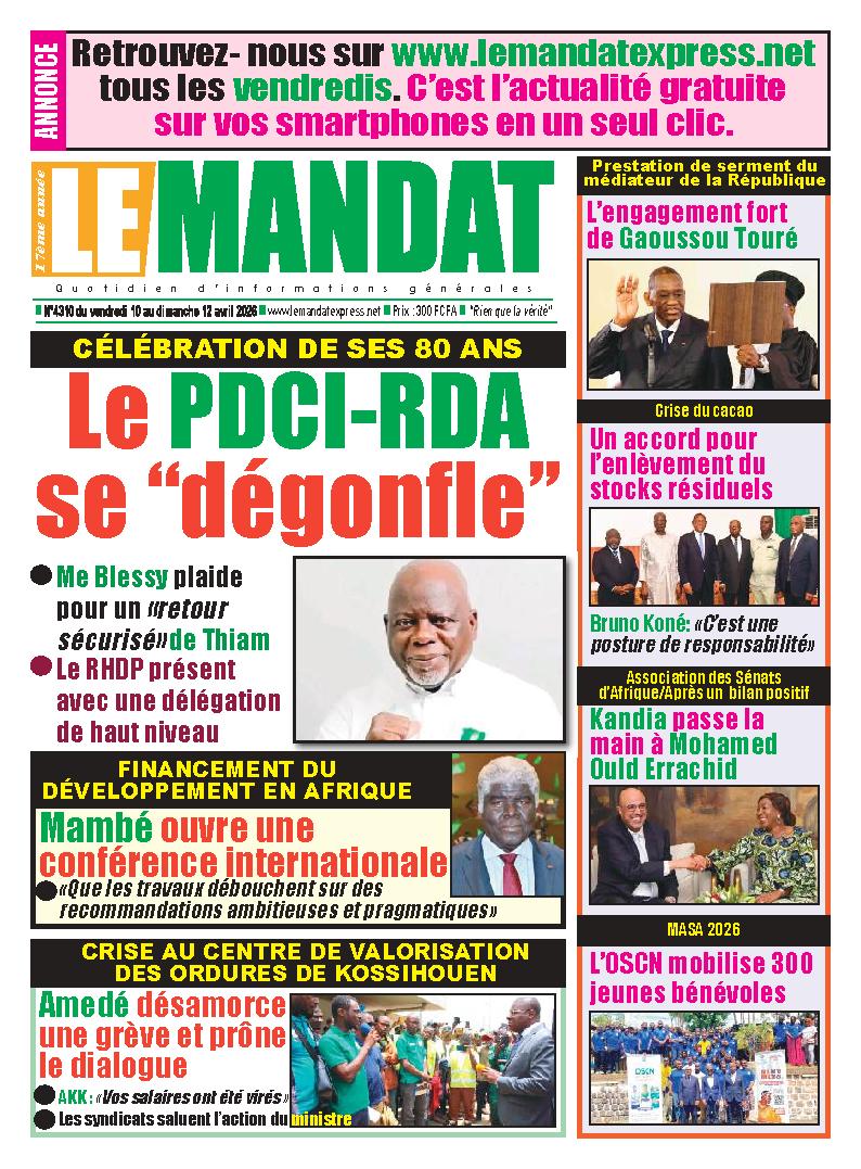 LE MANDAT N° 4310