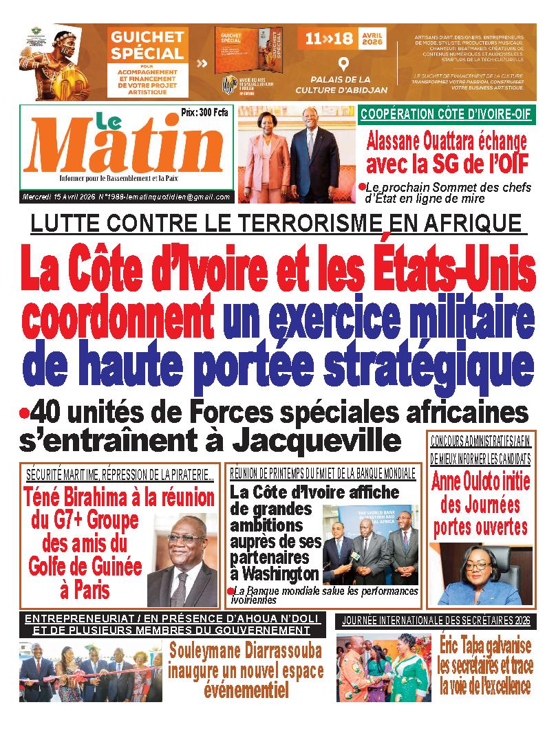 LE MATIN N° 1988