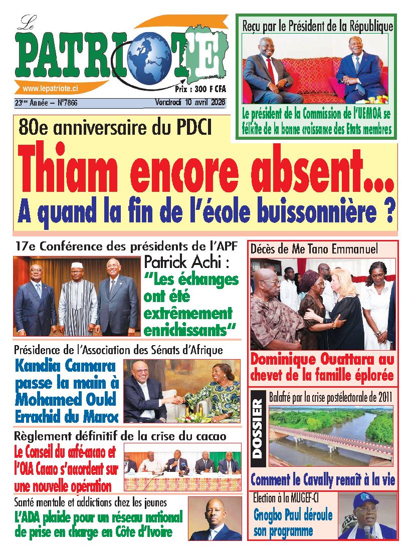 LE PATRIOTE N° 7866