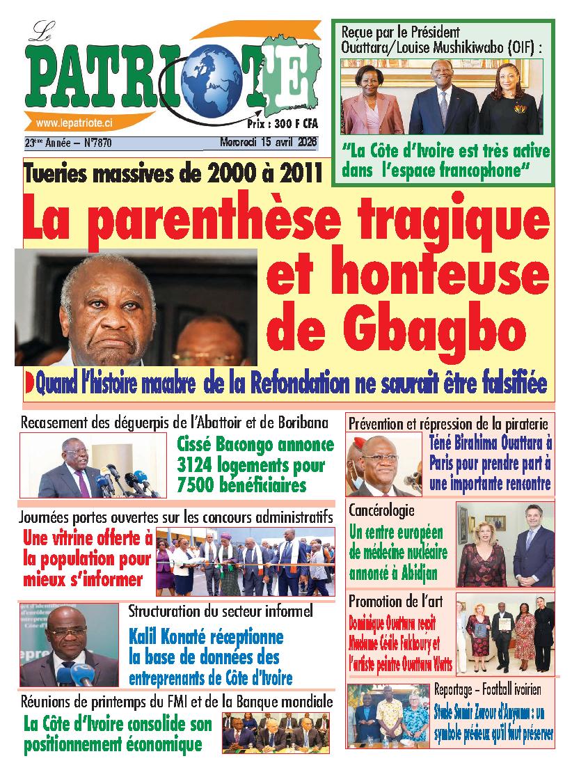 LE PATRIOTE N° 7870