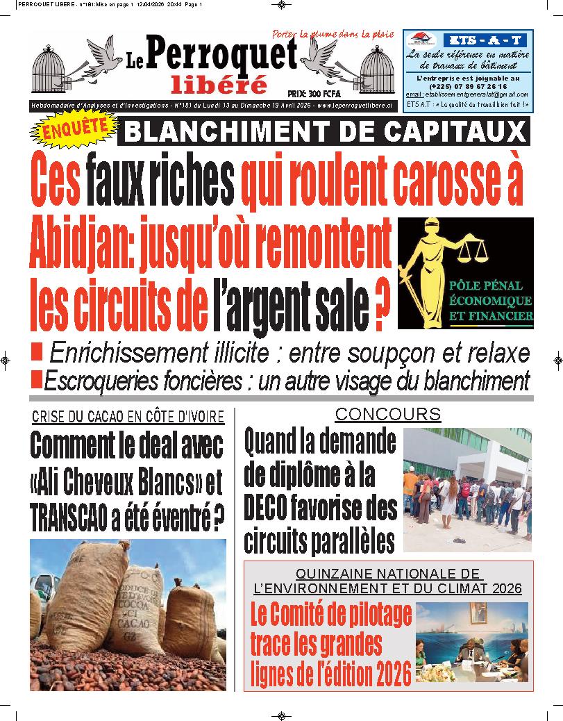 LE PERROQUET LIBERE N° 181