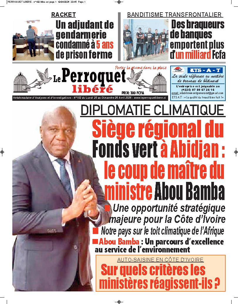 LE PERROQUET LIBERE N° 182