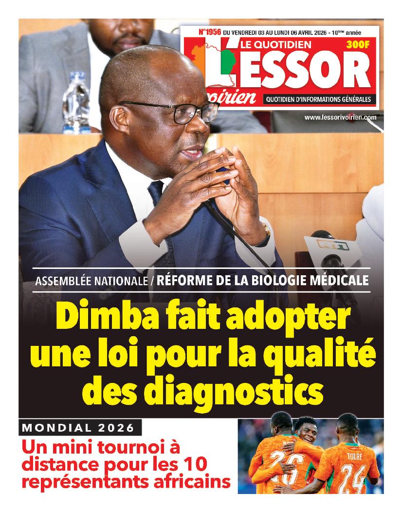 L'ESSOR IVOIRIEN N° 1956