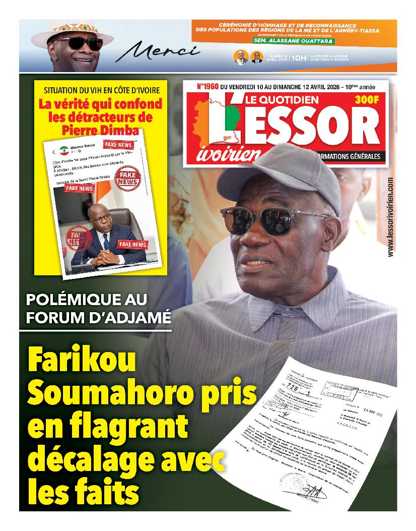 L'ESSOR IVOIRIEN N° 1960