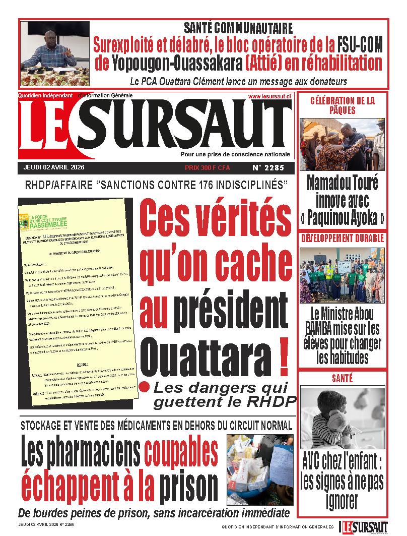 LE SURSAUT N° 2285