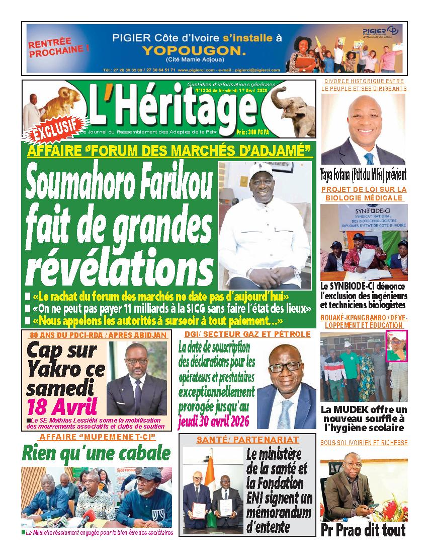 L'HERITAGE N° 1224