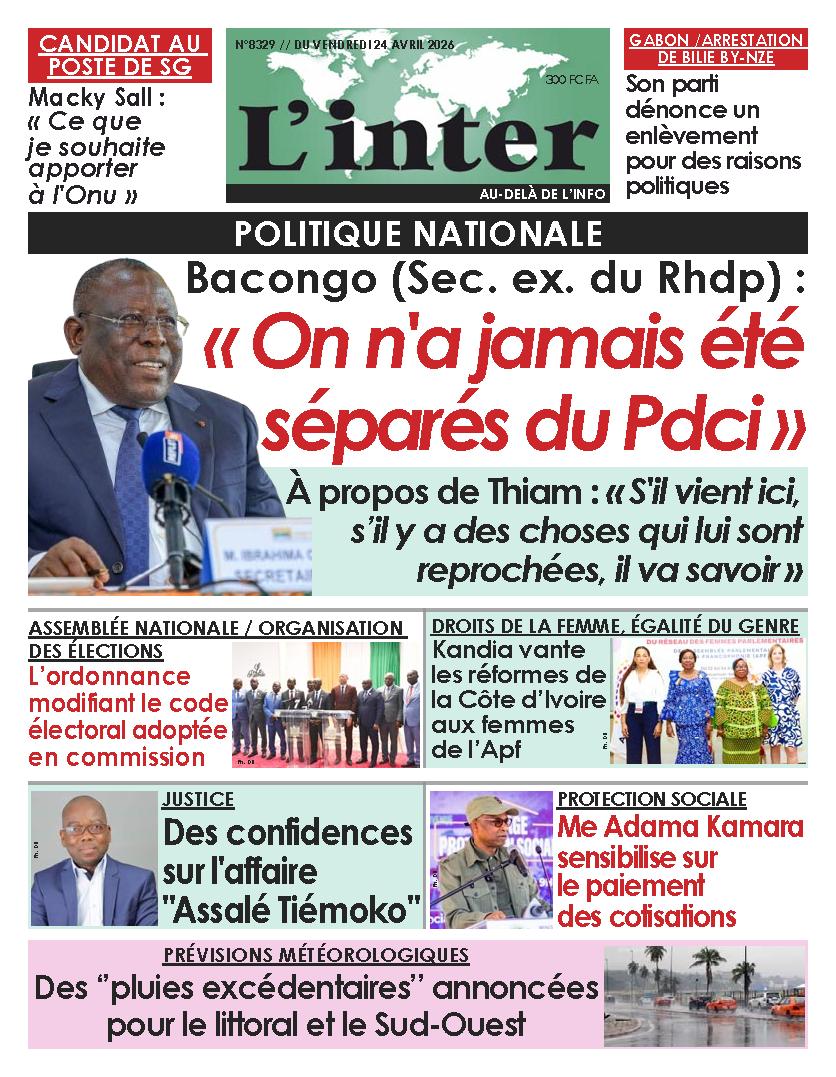 N° 8329 - 2026-04-24