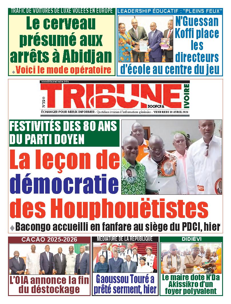 Tribune ivoire N° 120