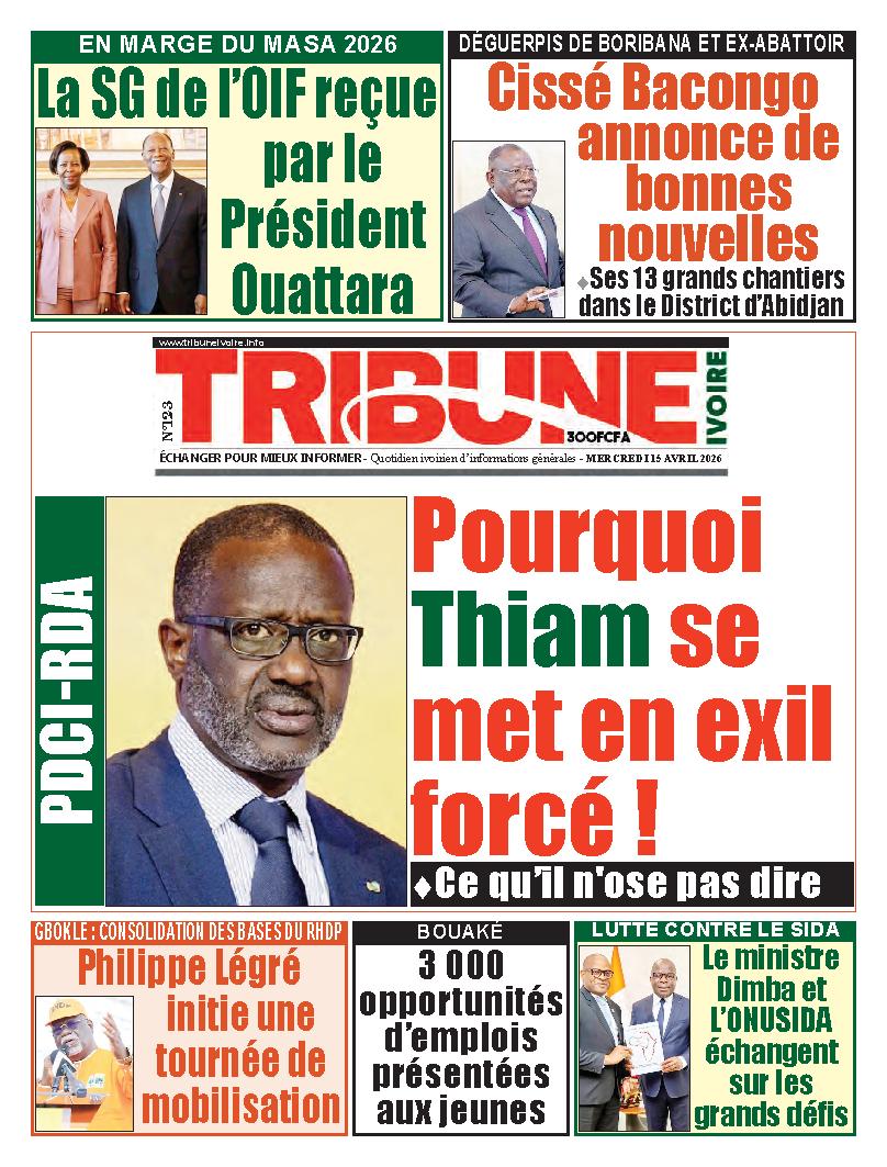 Tribune ivoire N° 123