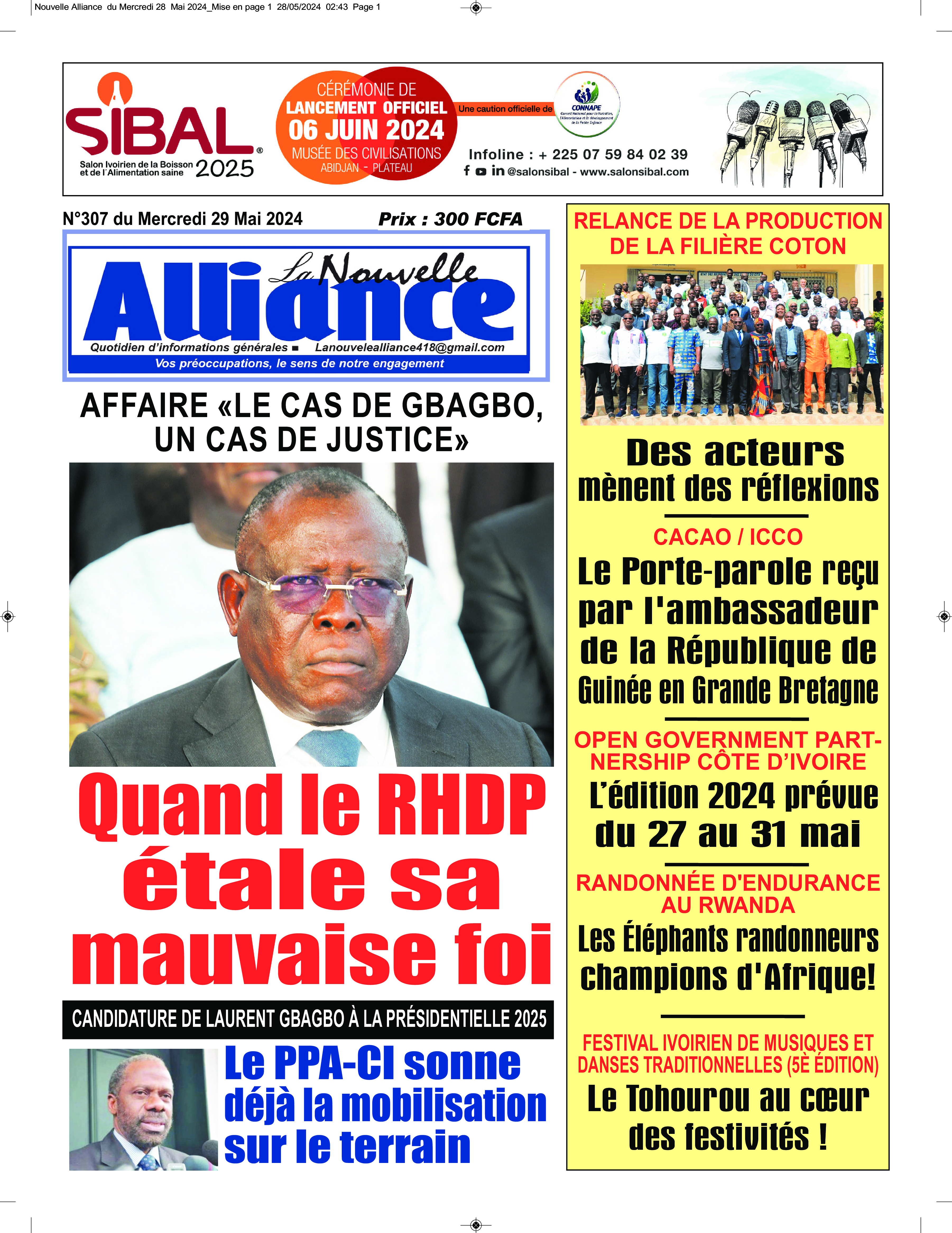 N° 305 - 2024-05-29