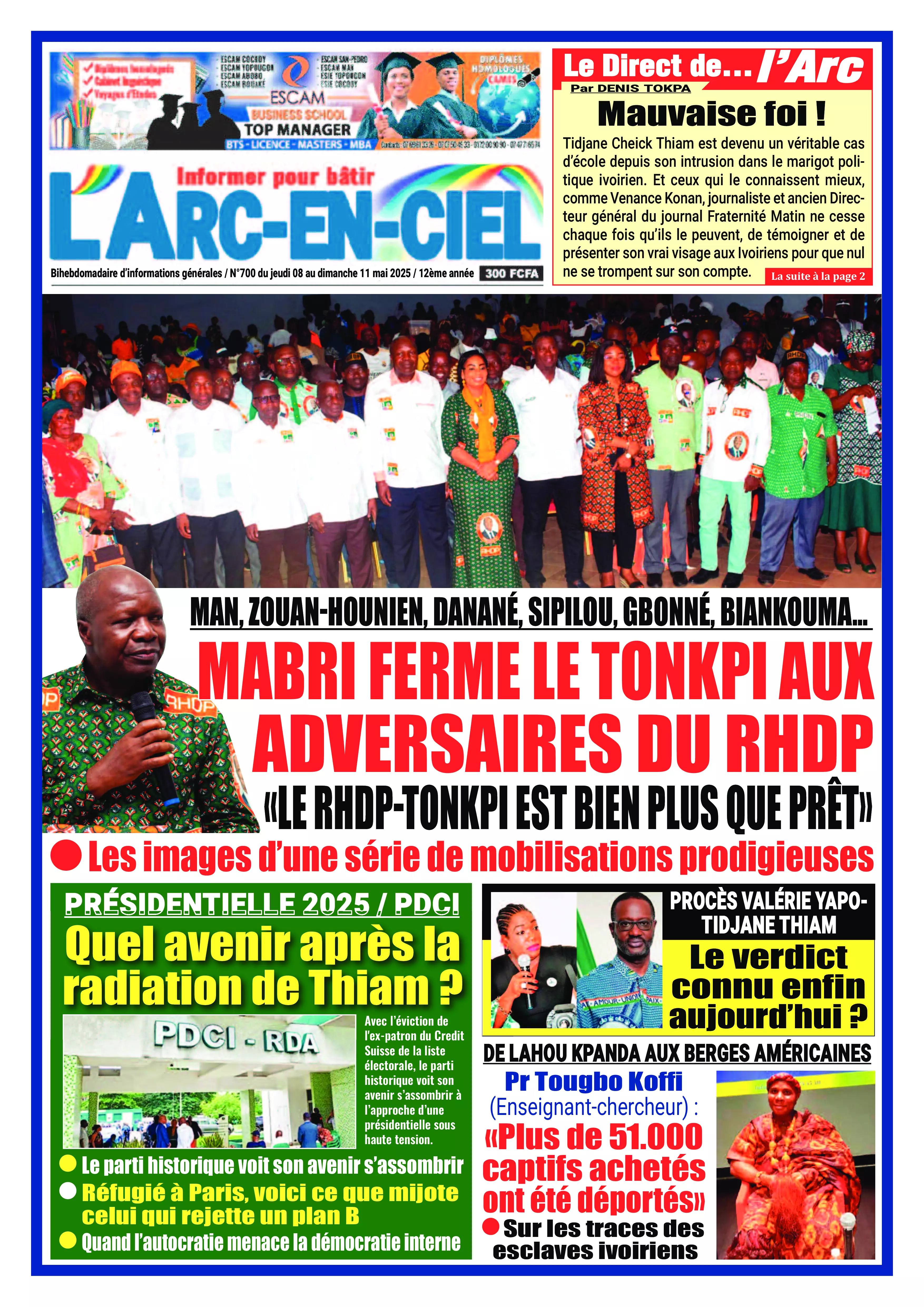 N° 700 - 2025-05-08