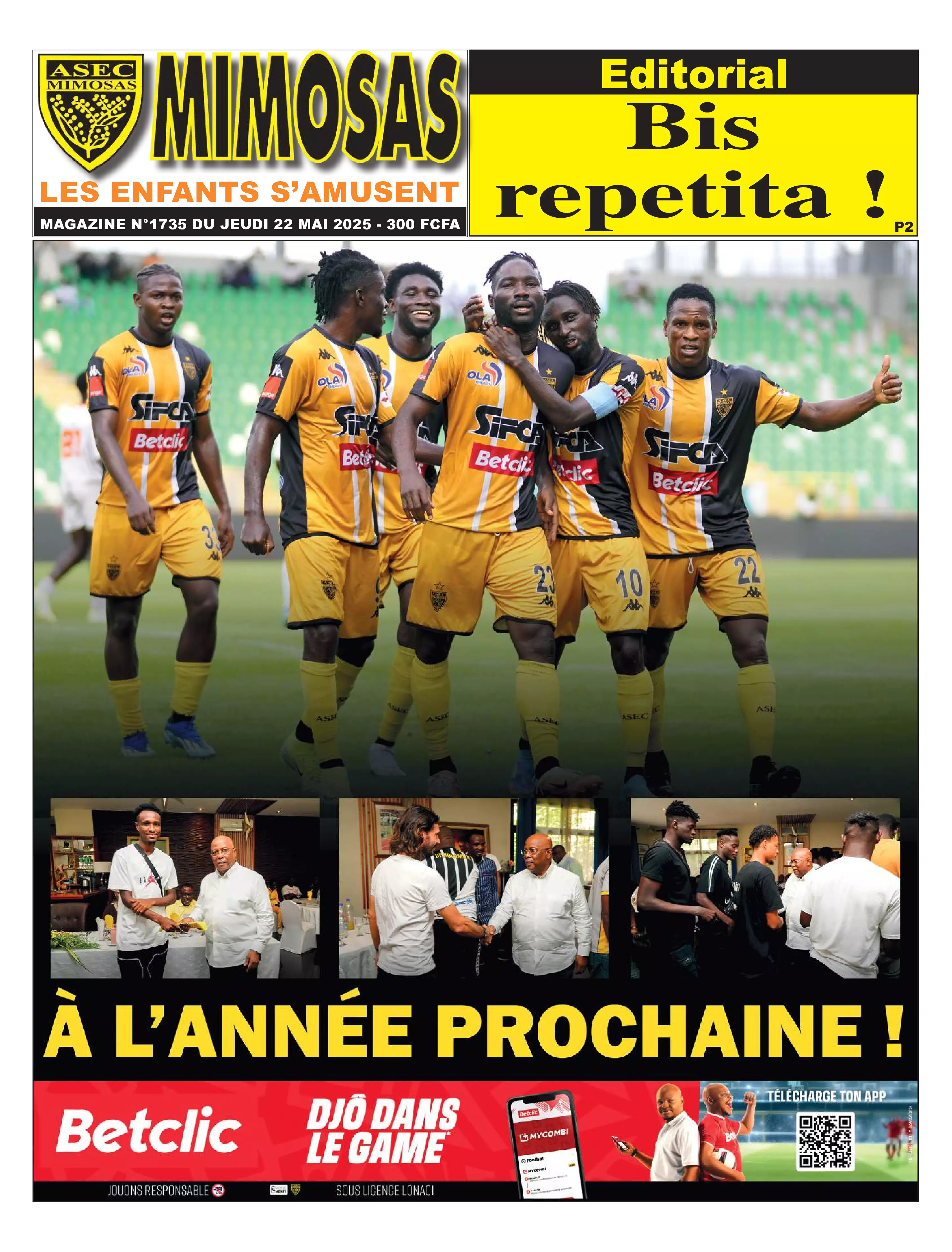 ASEC MIMOSAS N° 1735