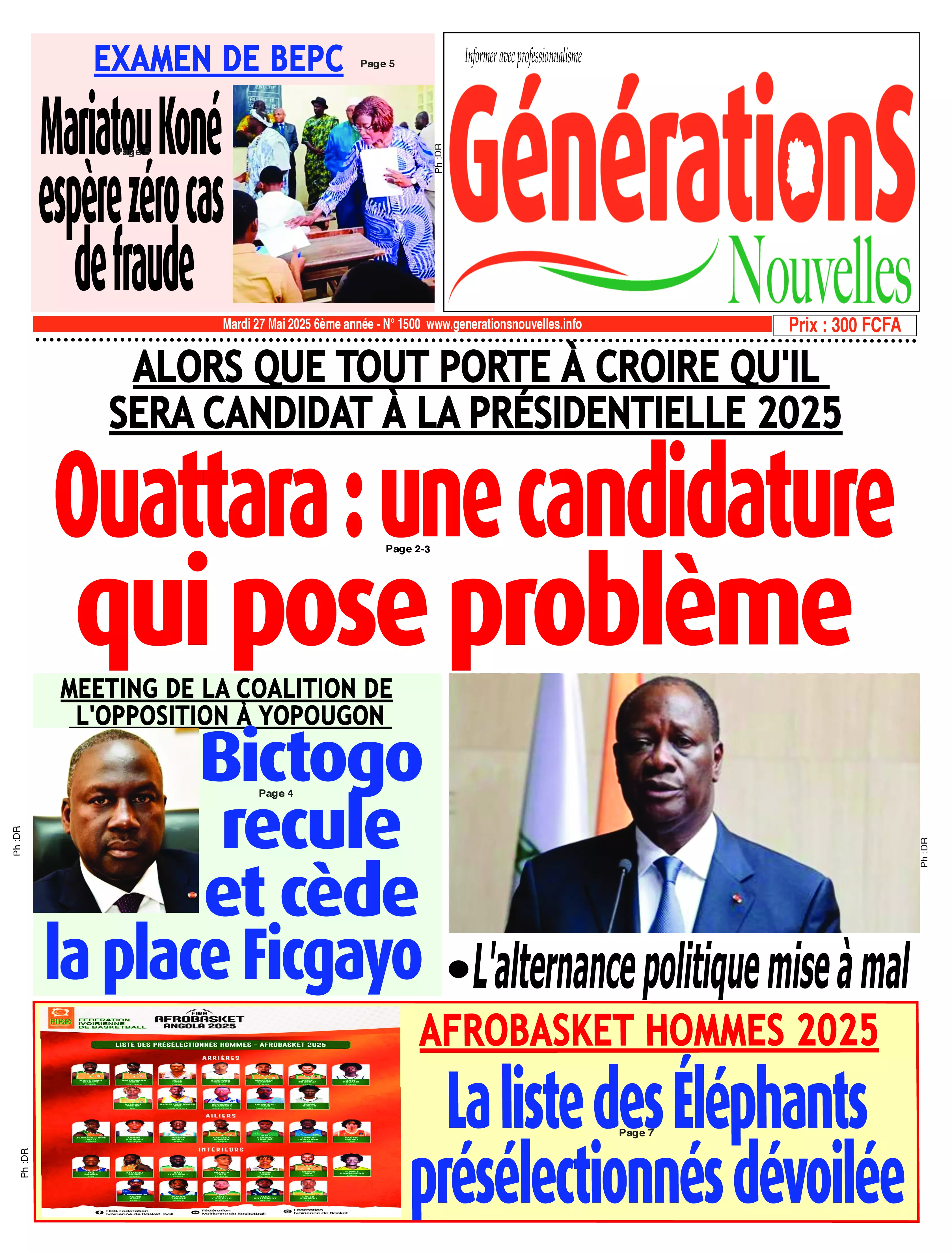 GENERATIONS NOUVELLES