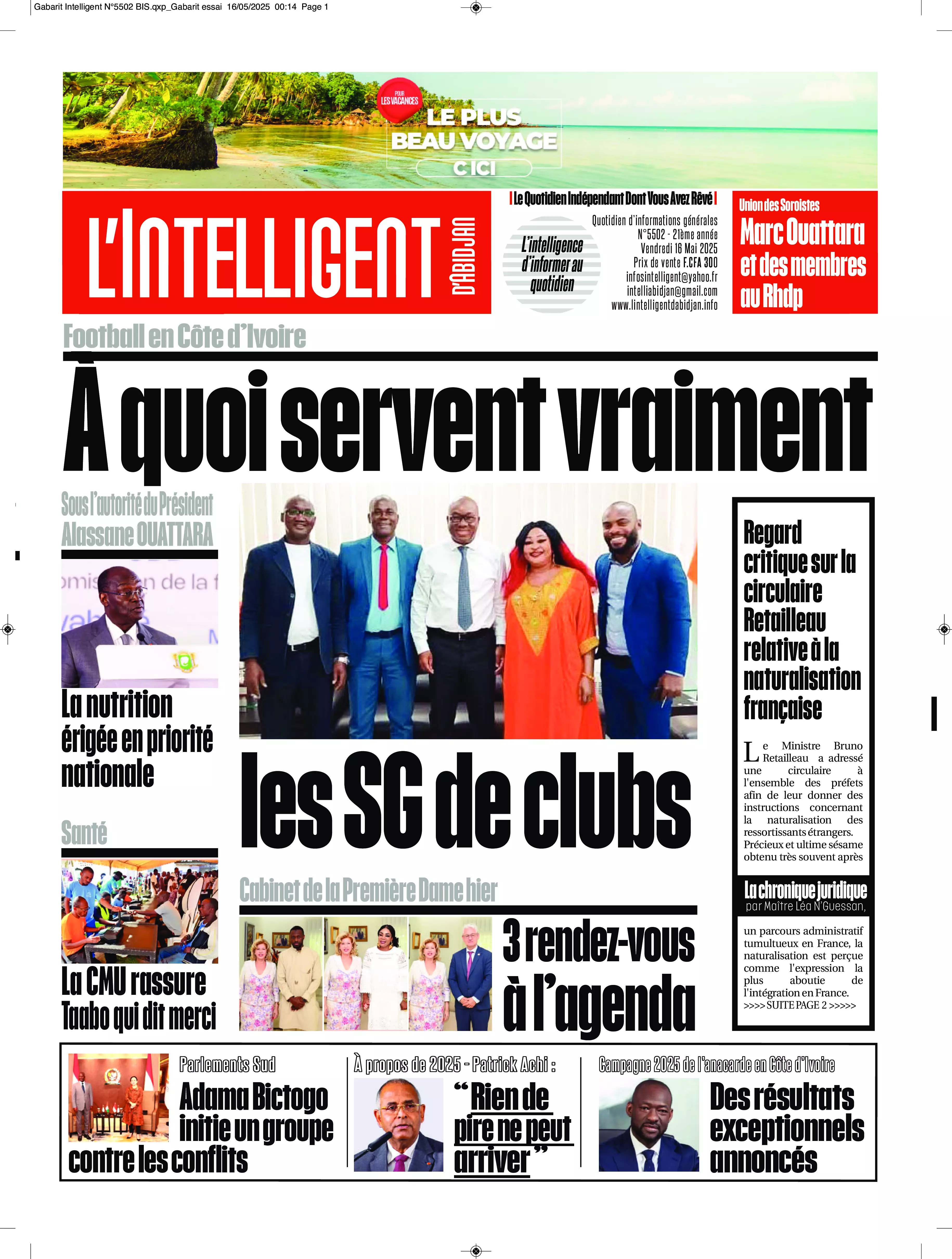N° 5502 - 2025-05-16