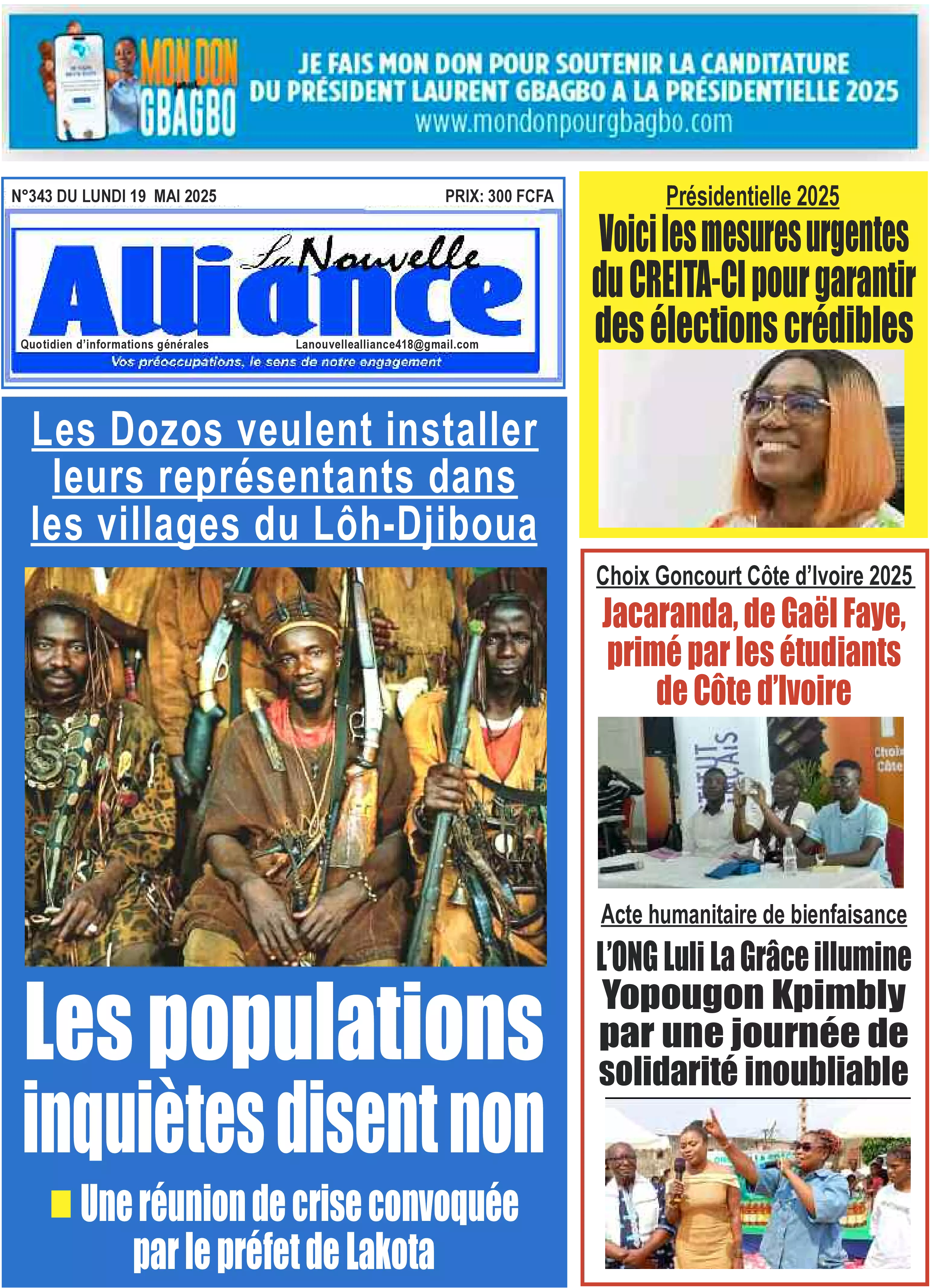 N° 334 - 2025-05-19