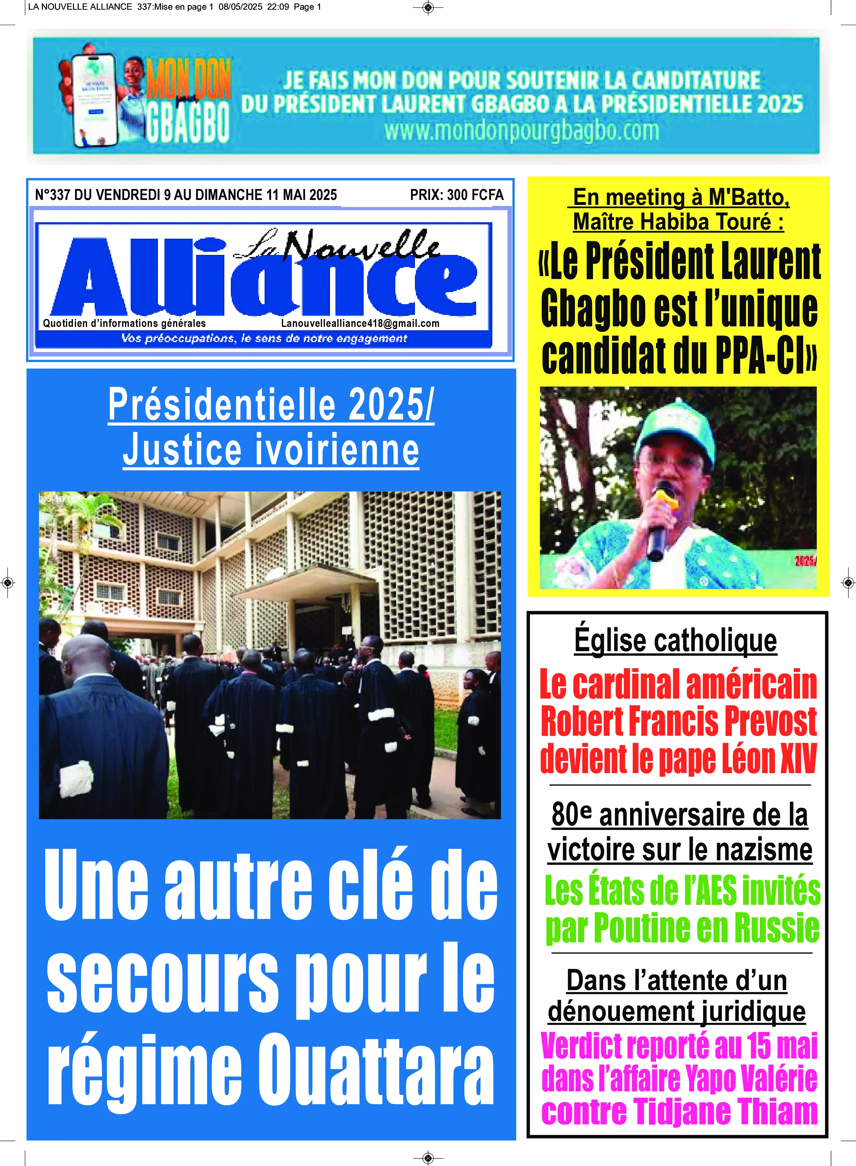 N° 337 - 2025-05-09