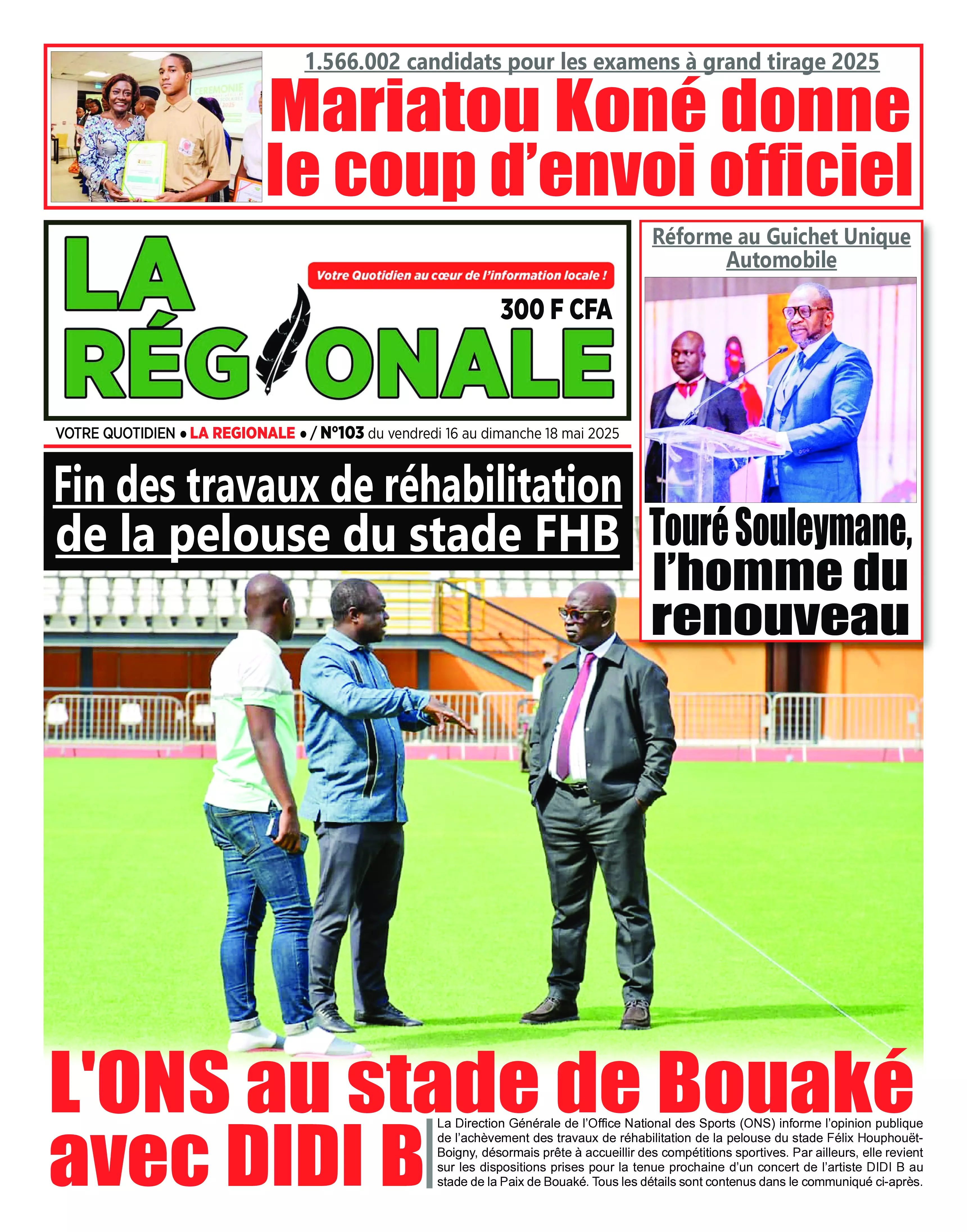 N° 103 - 2025-05-16