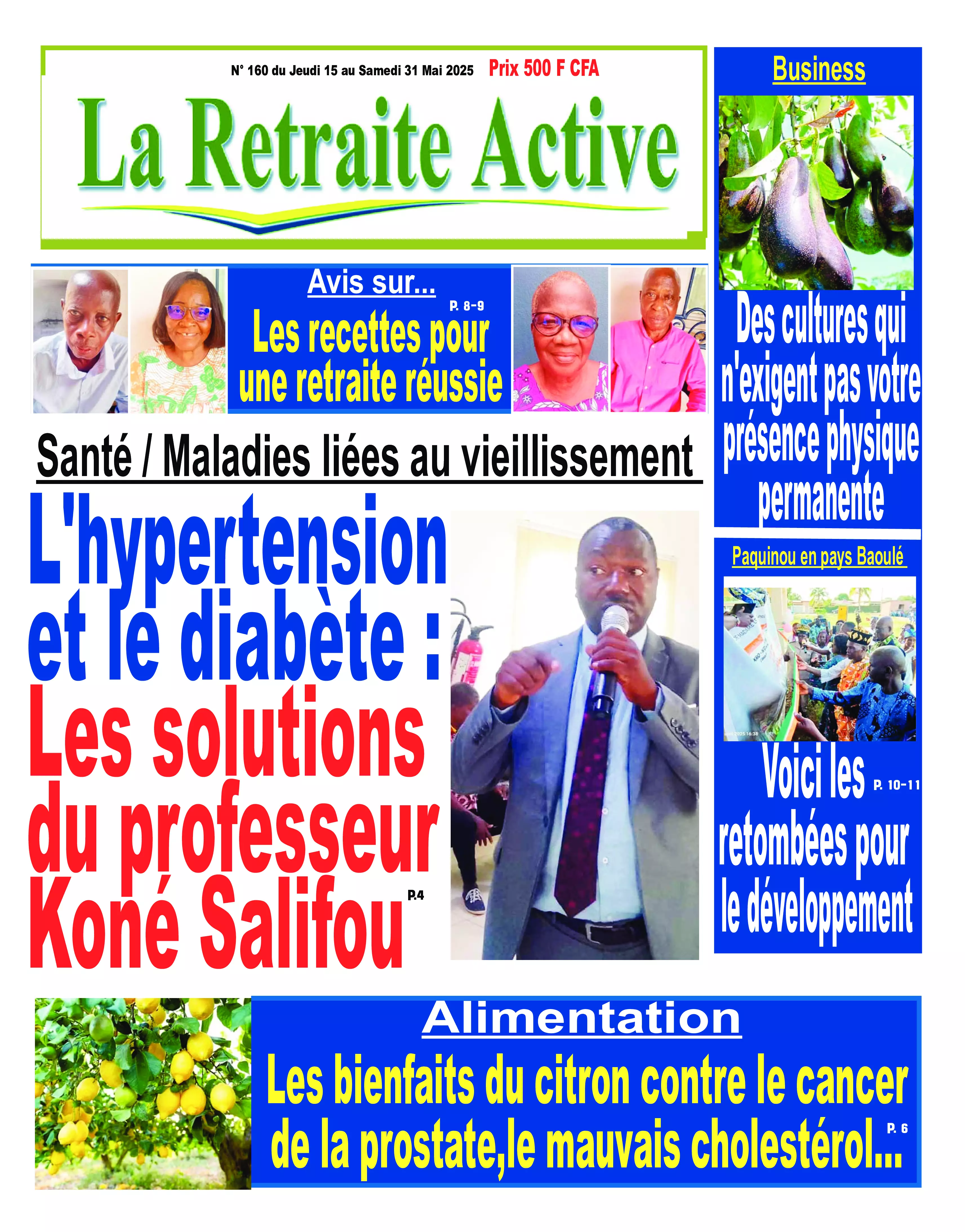 LA RETRAITE ACTIVE N° 160